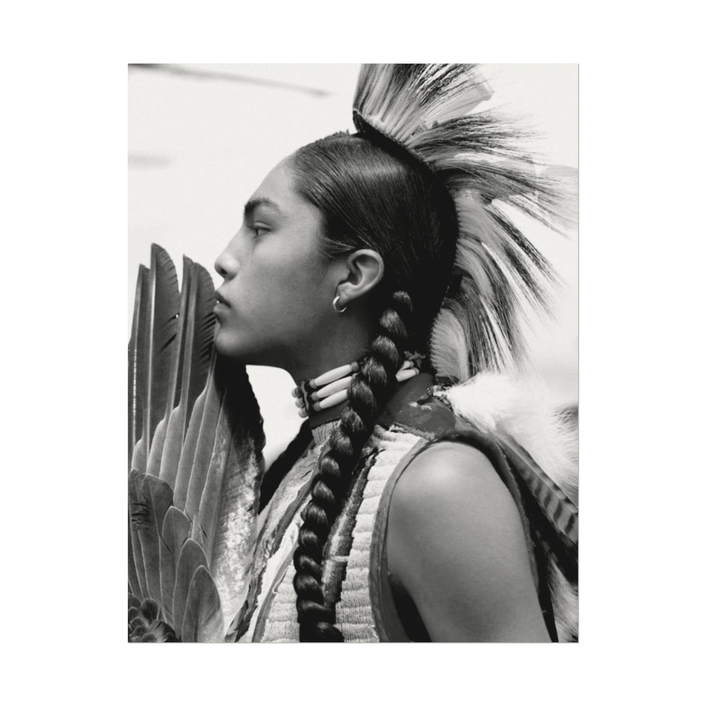 Soar High On Wings Like Eagles – Western Textured Watercolor Matte Posters