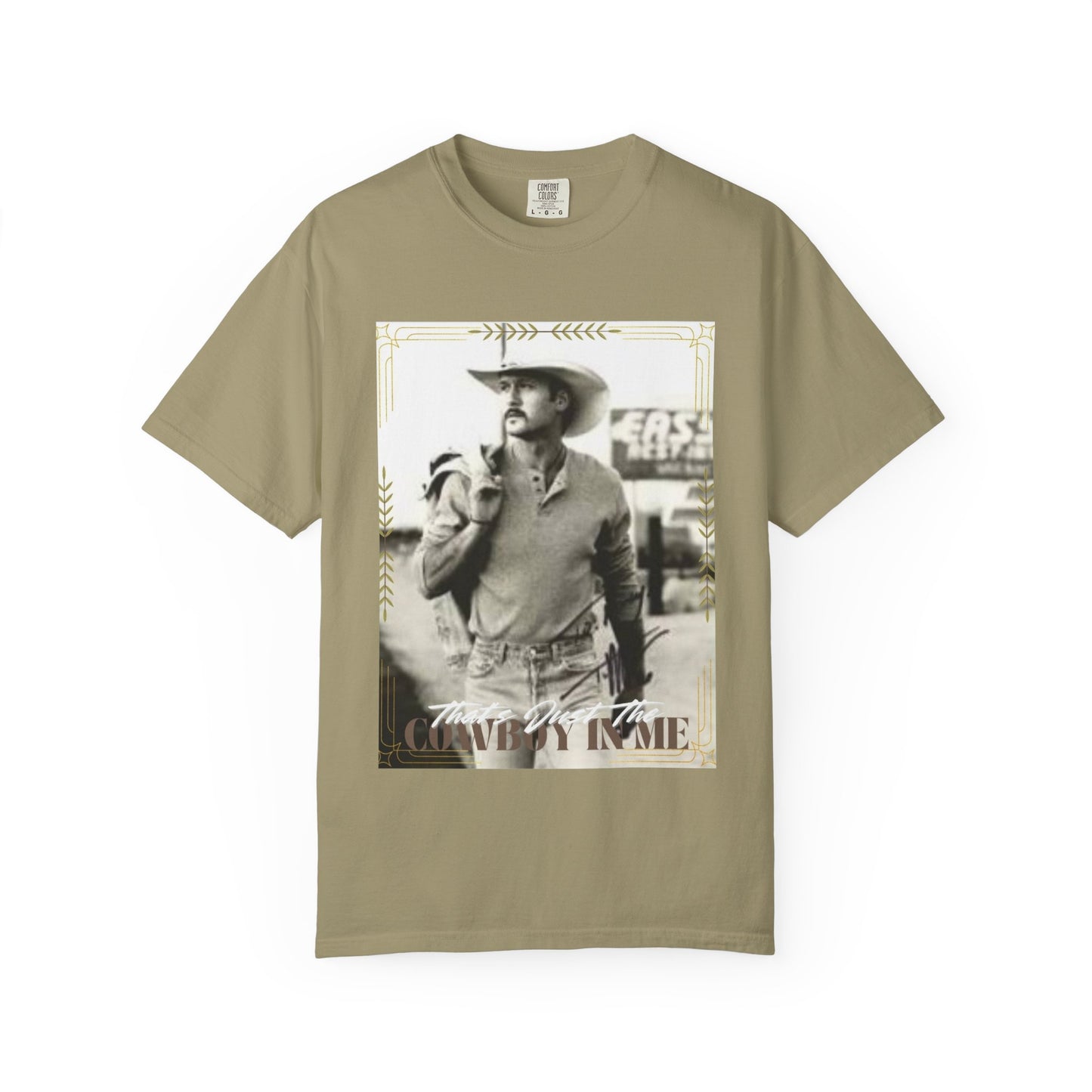 Cowboy in Me McGraw T-Shirt, Unisex Cowboy Tee, Western Style Shirt, Casual Wear for Country Lovers, Gift for Rodeo Fans, Vintage Graphic Tee