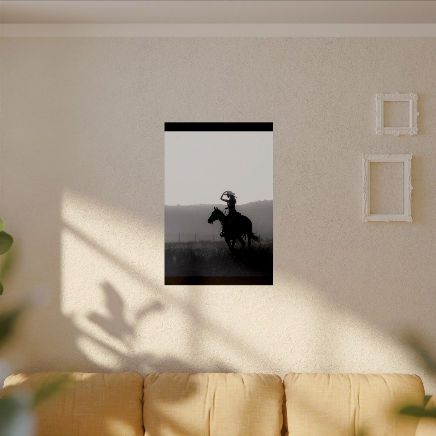 Timeless Beauty – Western Textured Watercolor Matte Posters