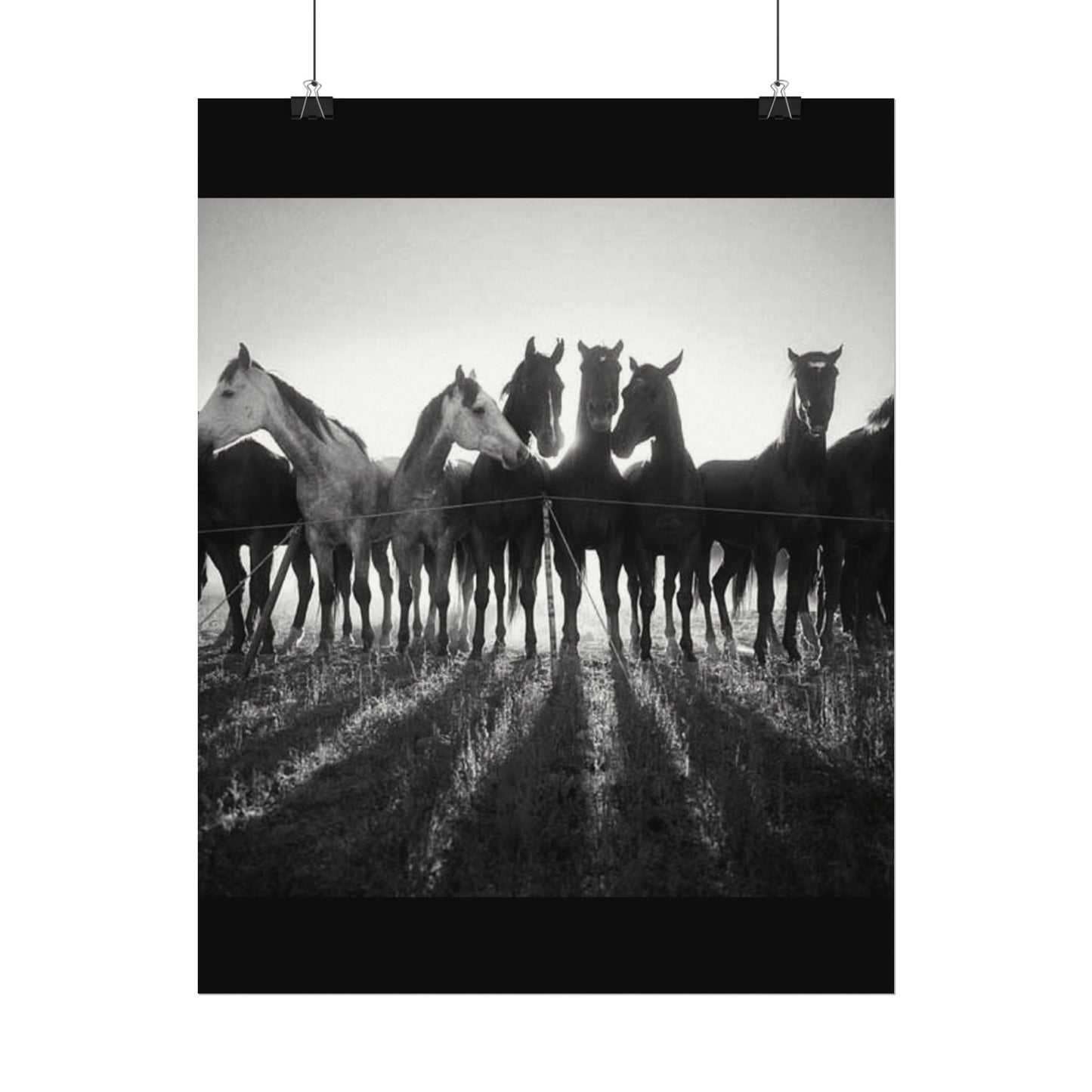 When Dawn Breaks – Western Textured Watercolor Matte Posters