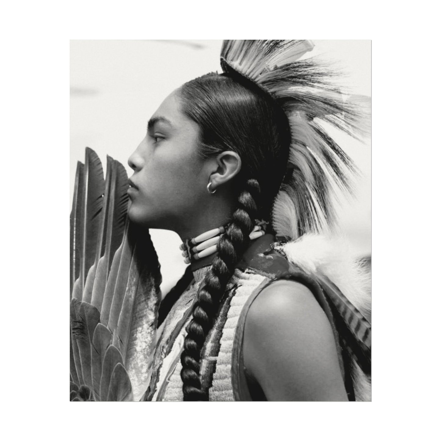 Soar High On Wings Like Eagles – Western Textured Watercolor Matte Posters