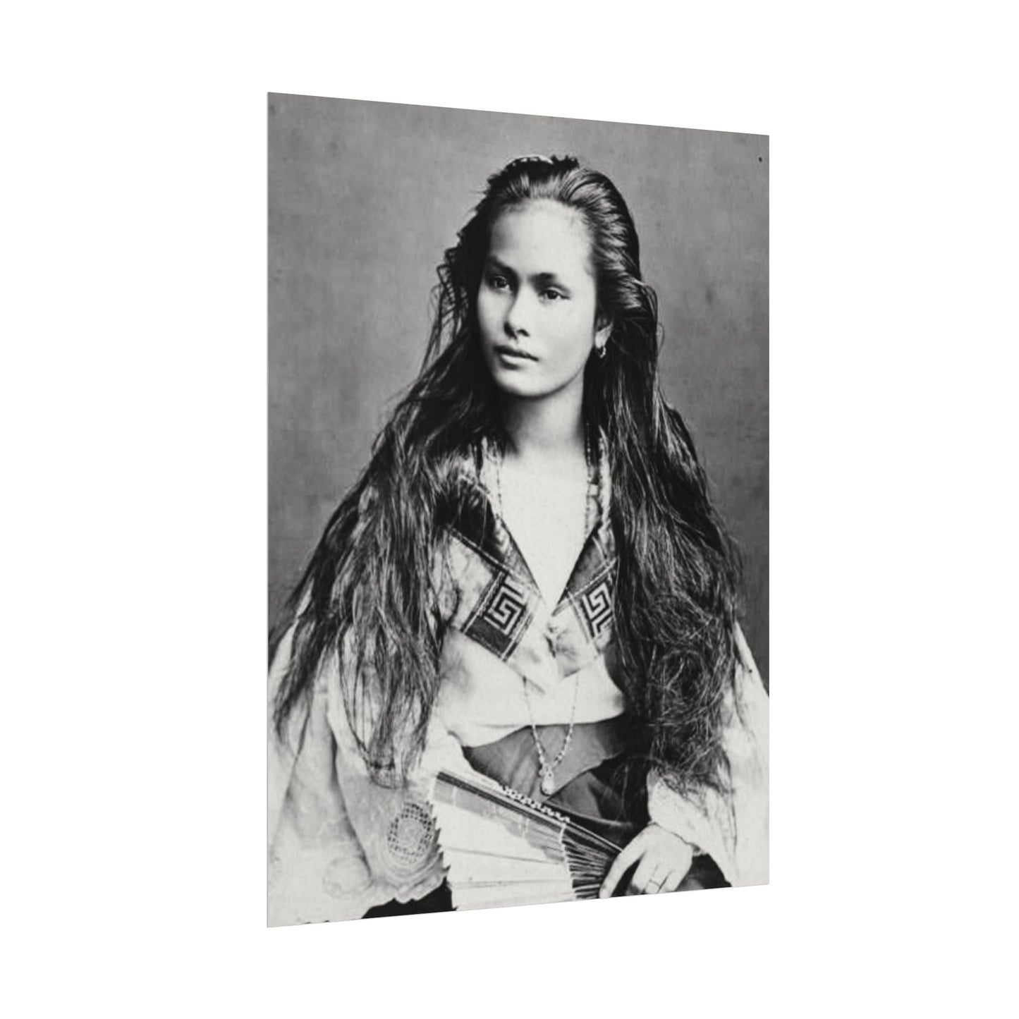 Daughter Of The Nation– Western Textured Watercolor Matte Posters