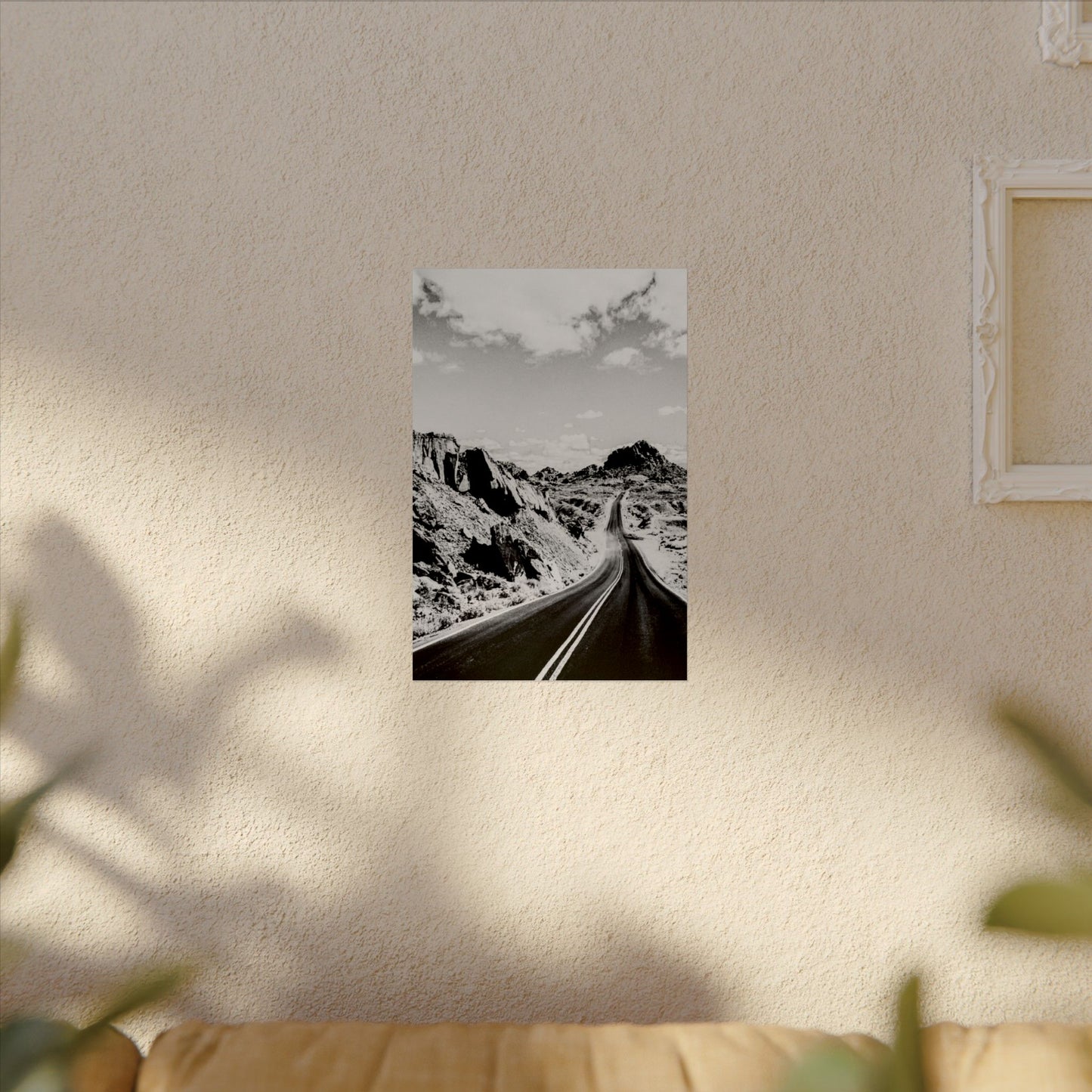 Adventure Awaits On The Open Road Textured Watercolor Matte Posters