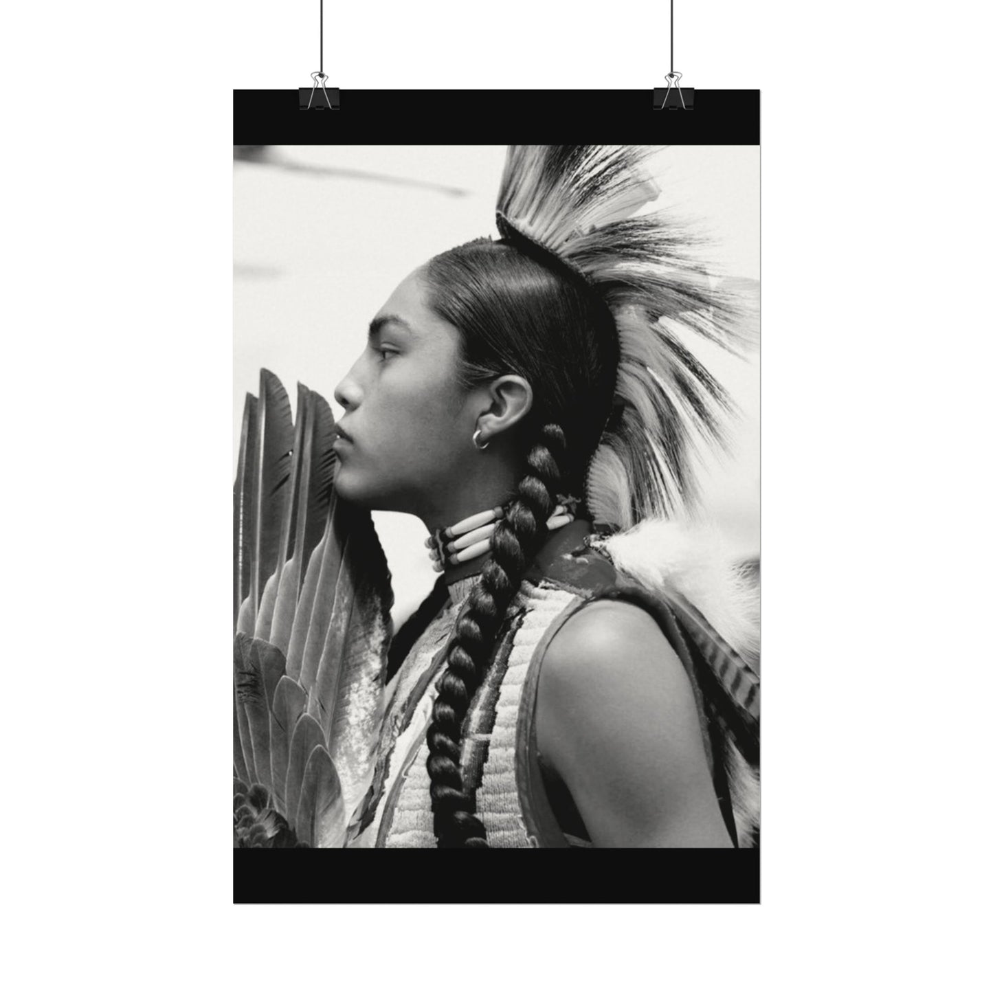 Soar High On Wings Like Eagles – Western Textured Watercolor Matte Posters