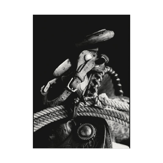 Saddle Up – Western Textured Watercolor Matte Posters