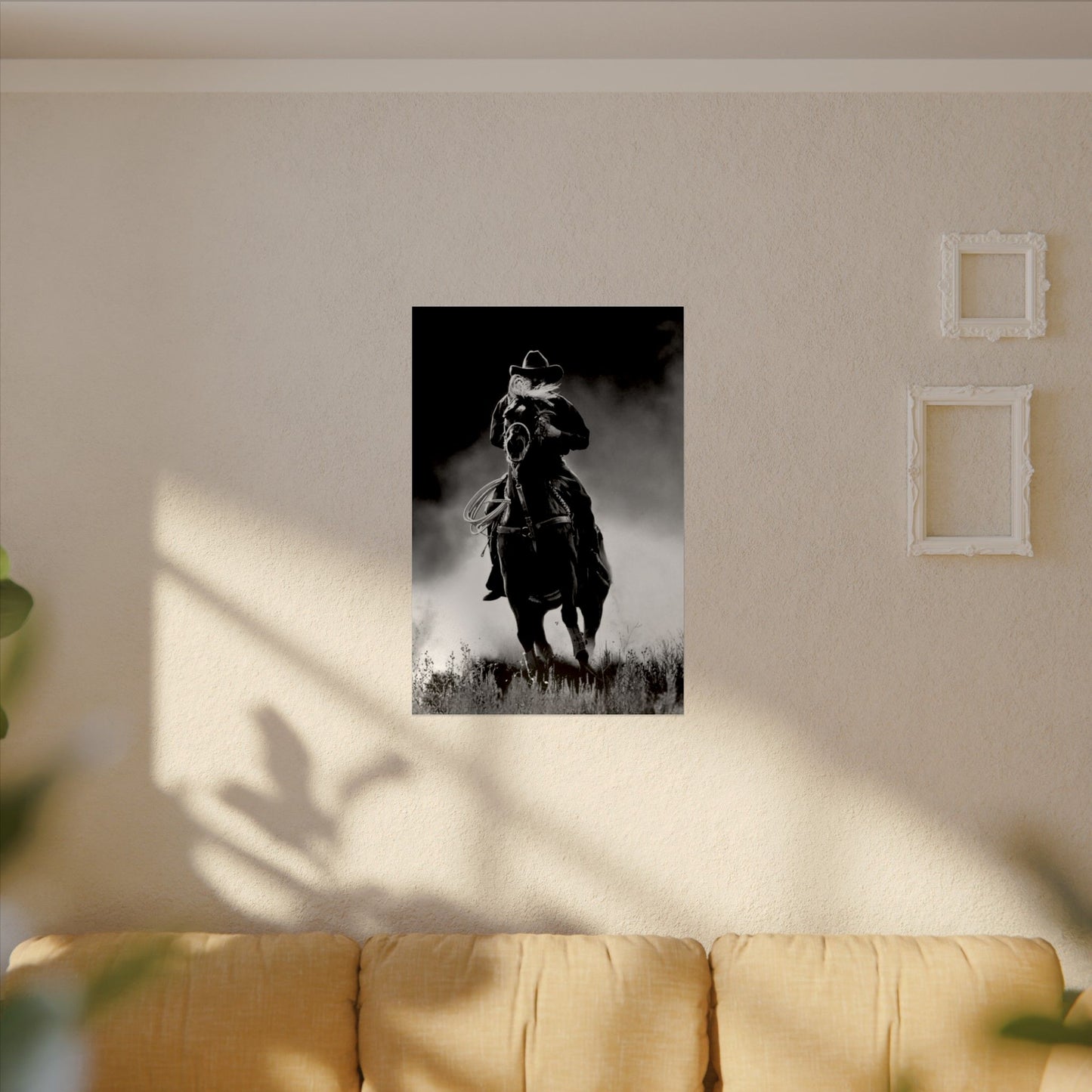 Untamed Dust & Thunder Textured Watercolor Matte Posters