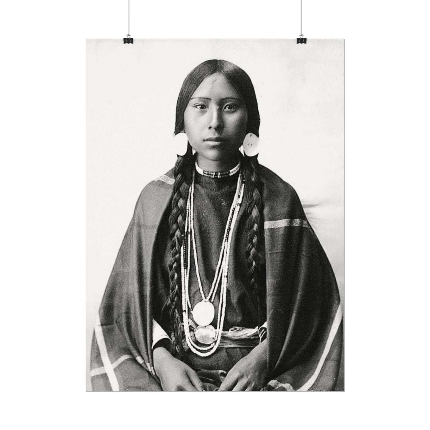 1915 Spokane Beauty – Western Textured Watercolor Matte Posters