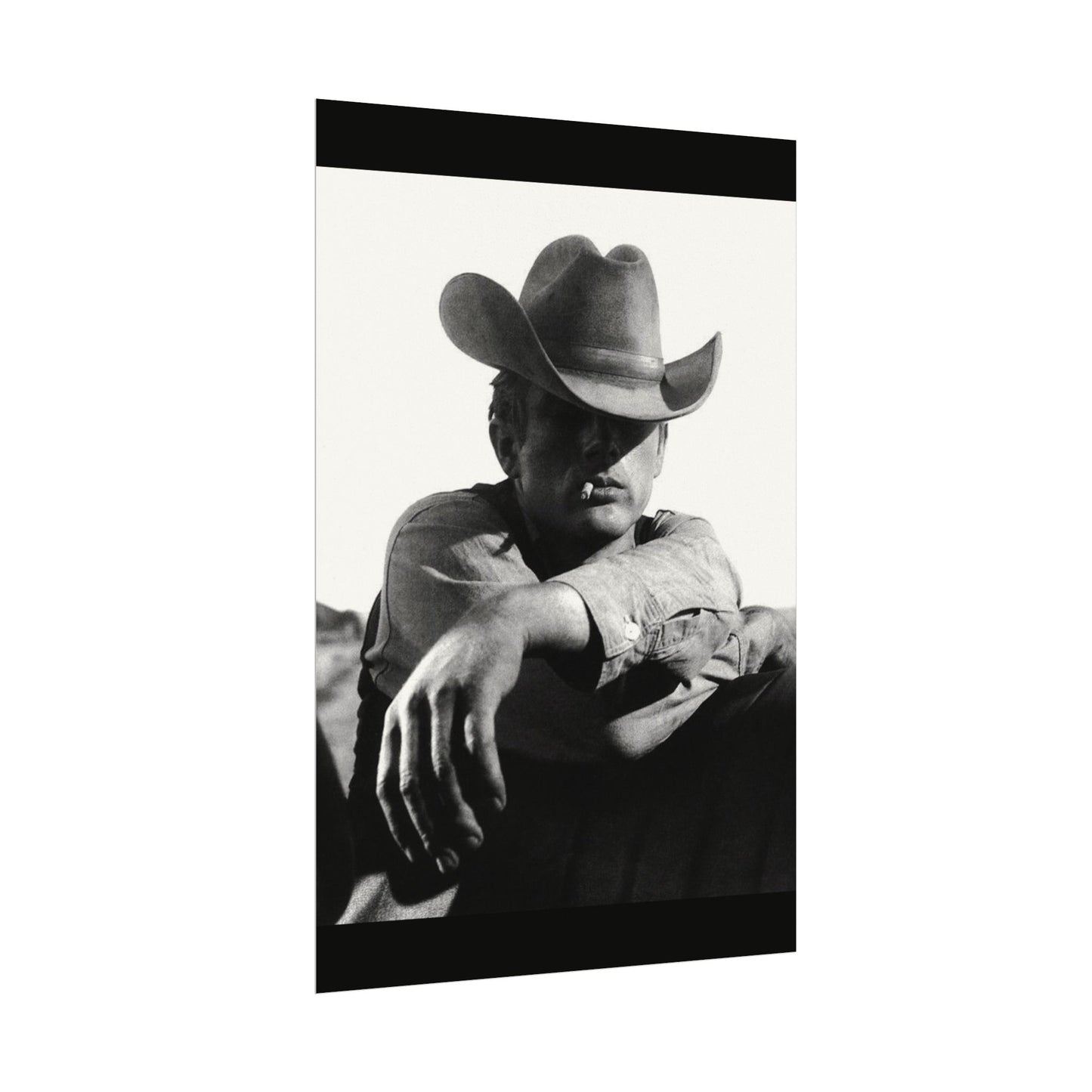 Sage & Smoke – Western Textured Watercolor Matte Posters