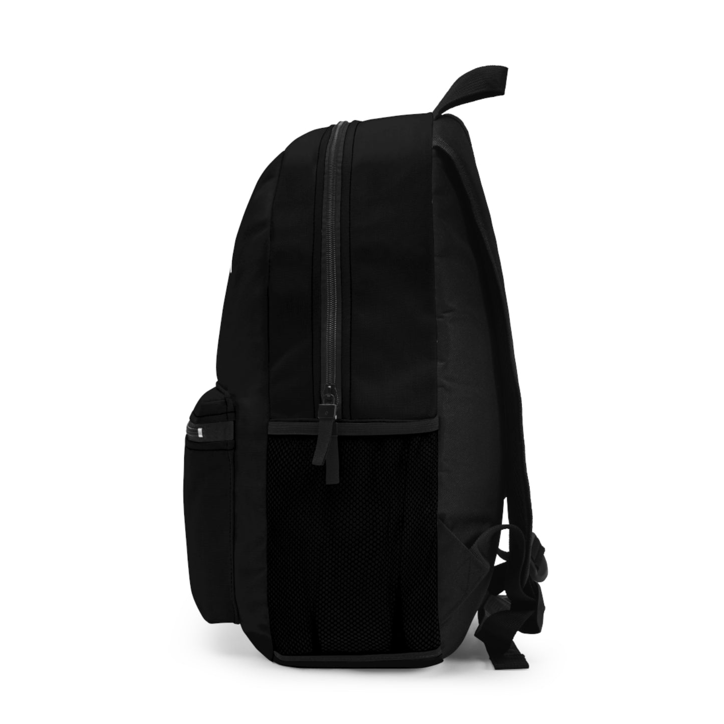 Adventure Awaits Black Backpack - Stylish Travel Bag for School, Hiking, Gym, Outdoor Adventures, Everyday Use, Trendy Gift Idea