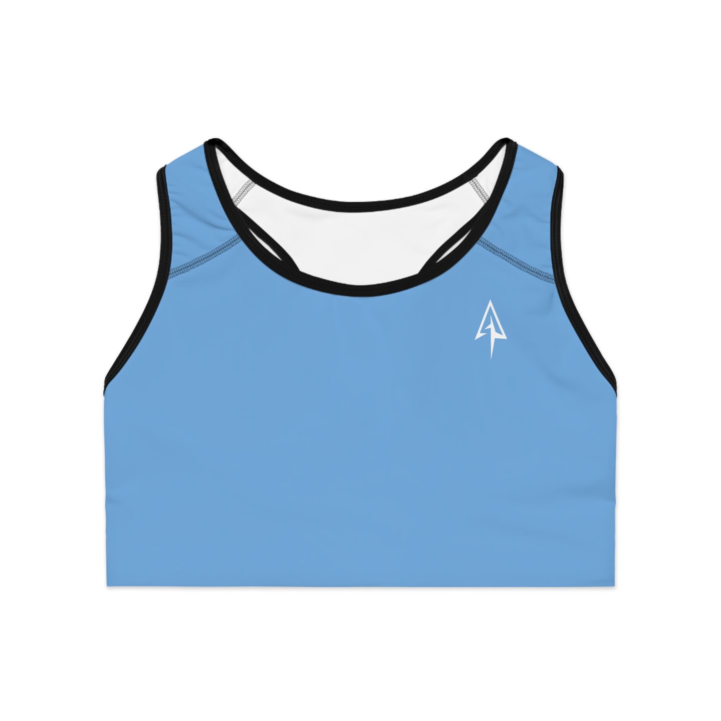 Arrow Ridge Artic Blue Stylish Sports Bra for Active Women, Workout Top, Gym Essential, Fitness Apparel, Athleisure Wear, Yoga Gear