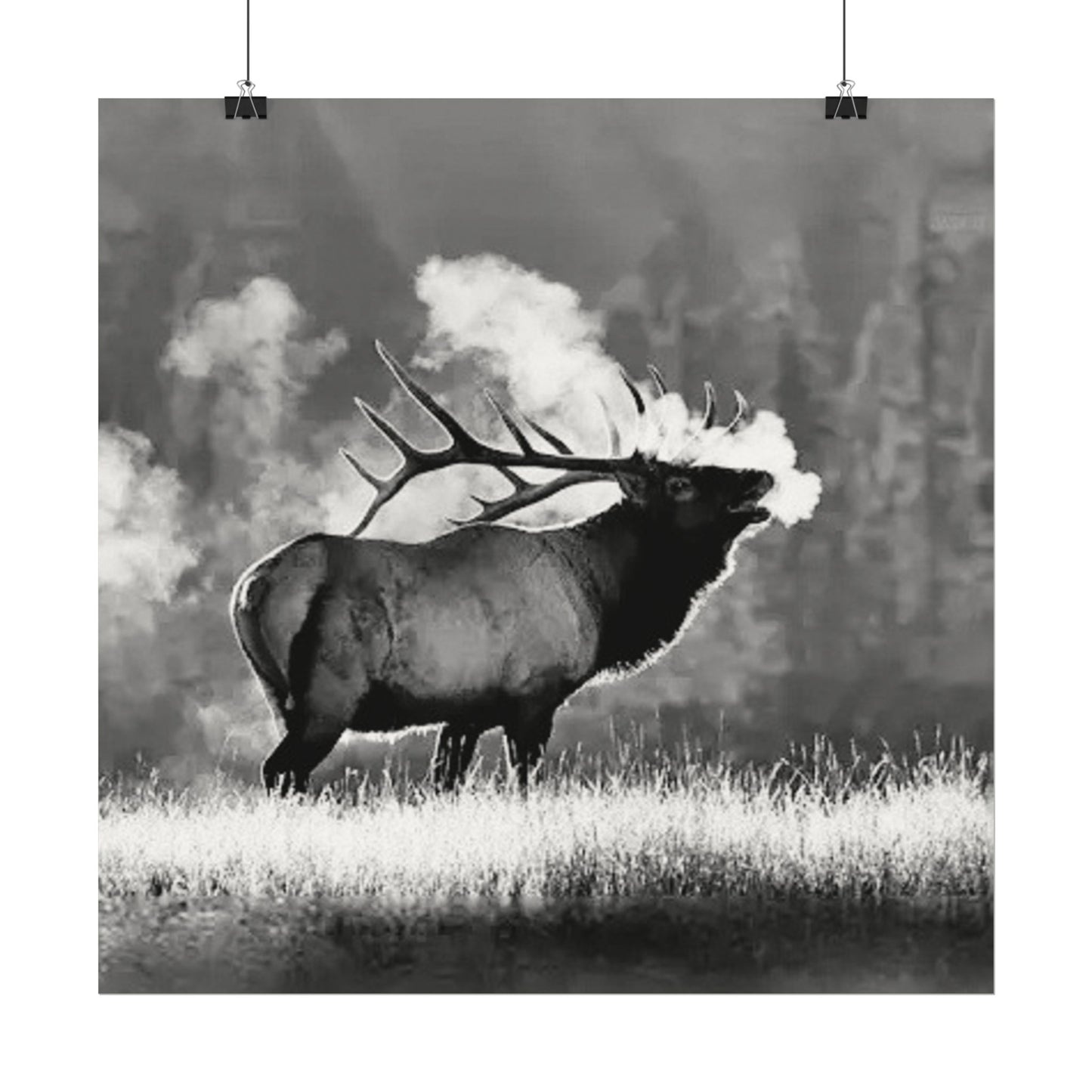 When Nature Calls– Western Textured Watercolor Matte Posters