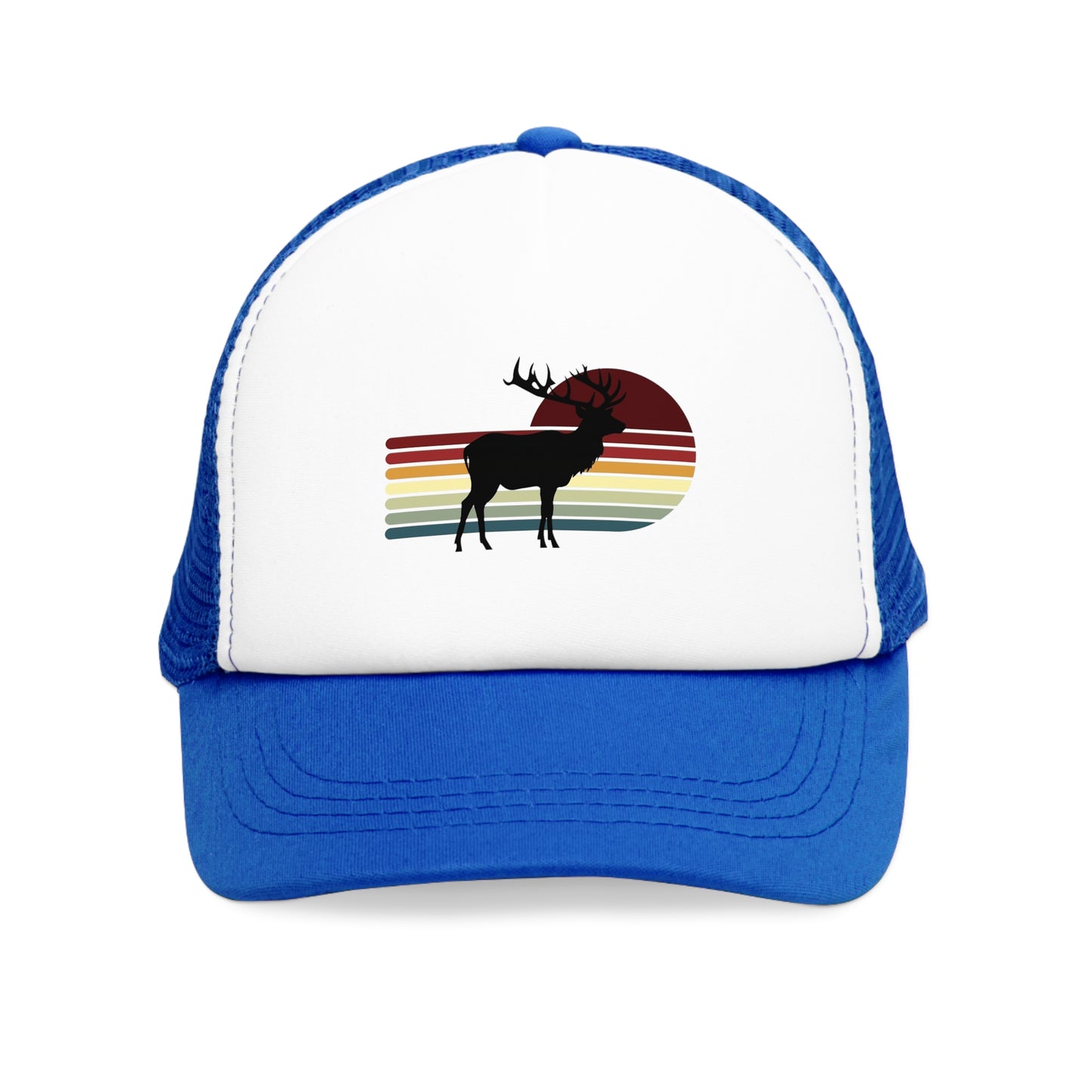 Deer Retro Trucker Hat, His & Her Gifts , Outdoor Accessory, Beer Lover Gift, Summer BBQ Essential