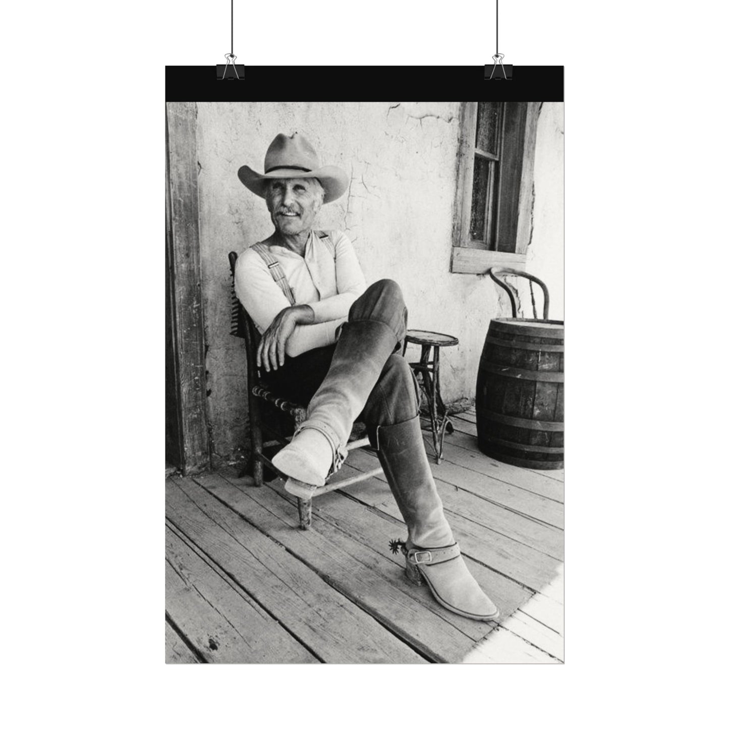 The Lonesome Dove – Western Textured Watercolor Matte Posters