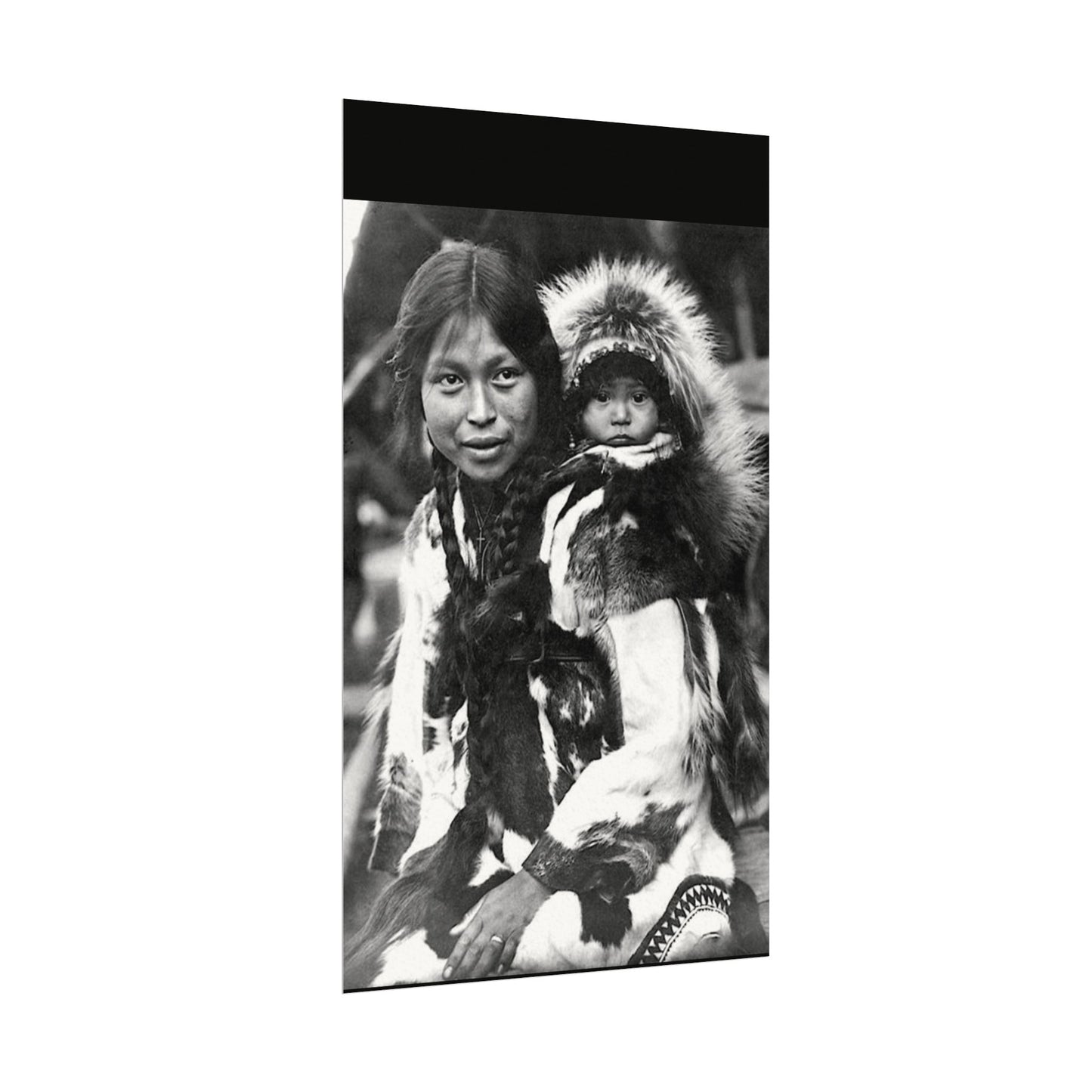 A Mother's Heart – Western Textured Watercolor Matte Posters