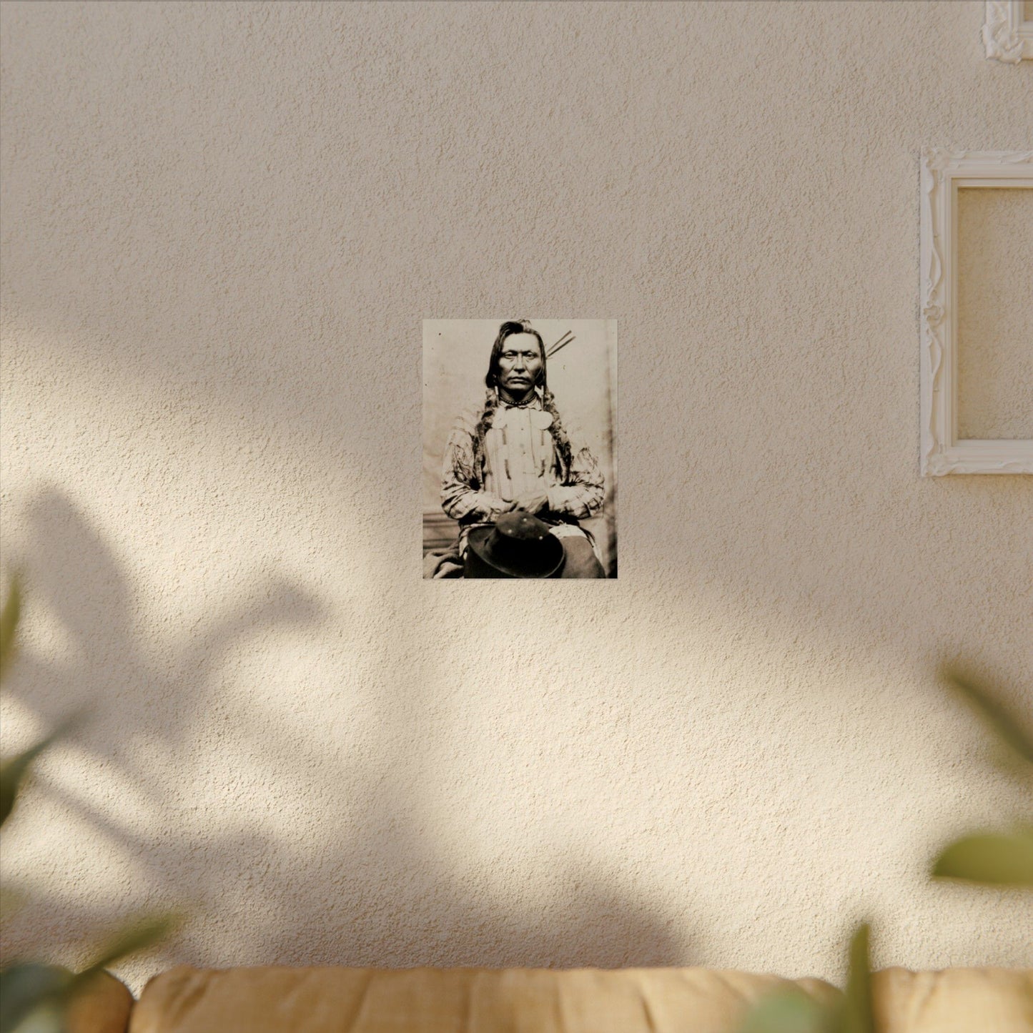 Shadow Warrior – Western Textured Watercolor Matte Posters