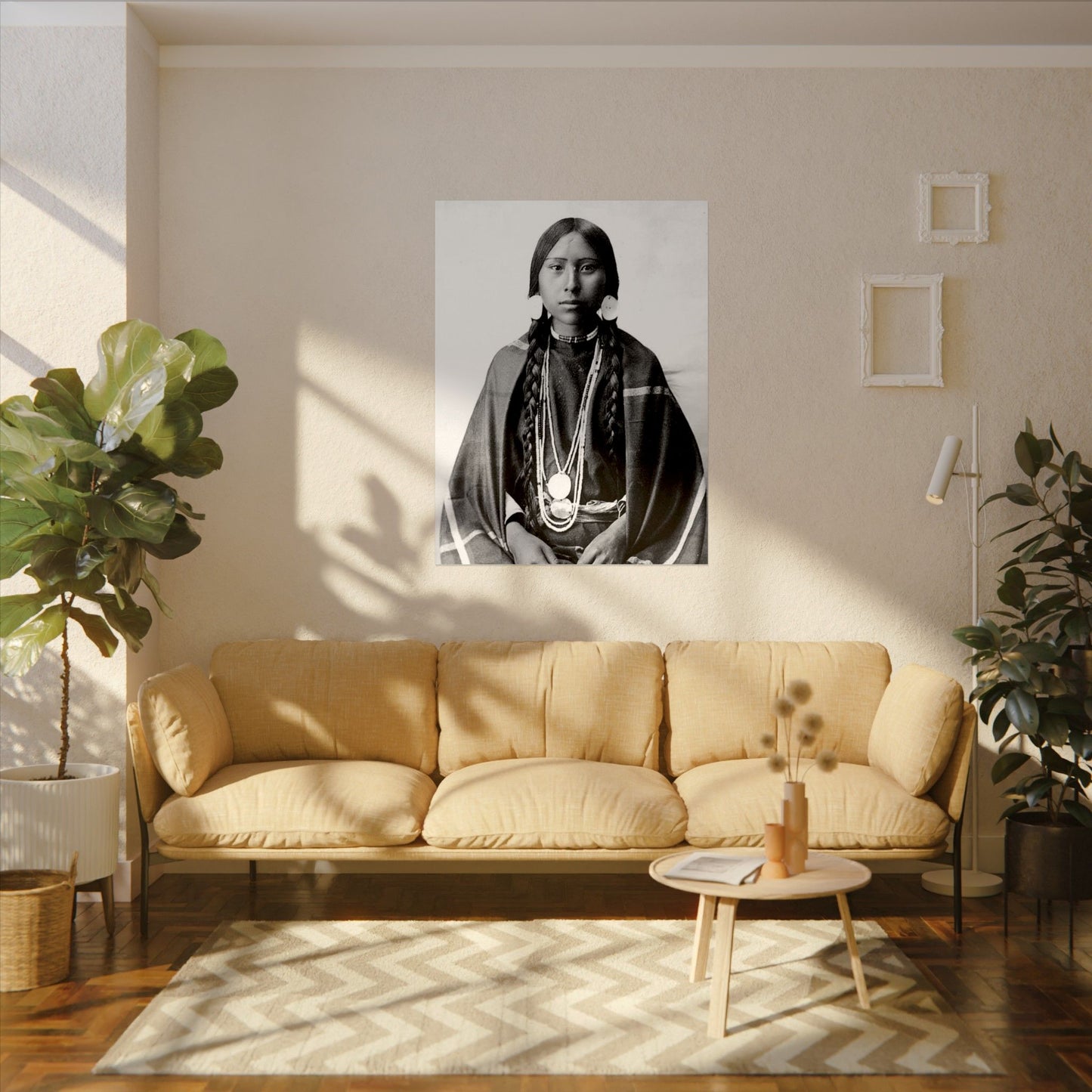 1915 Spokane Beauty – Western Textured Watercolor Matte Posters