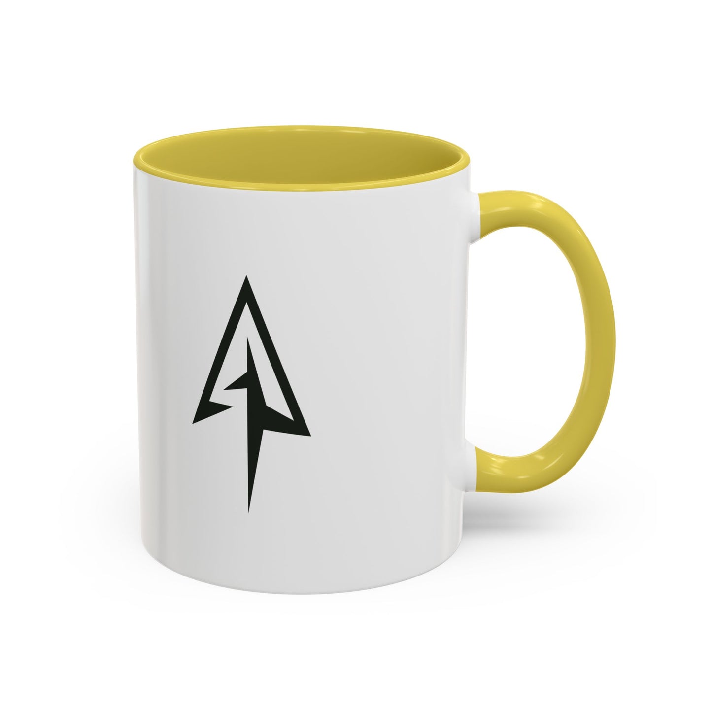 Modern Black and White Mug, Unique Coffee Cup for Home or Office, Gift for Dad, Birthday Present, Inspirational, Decorative