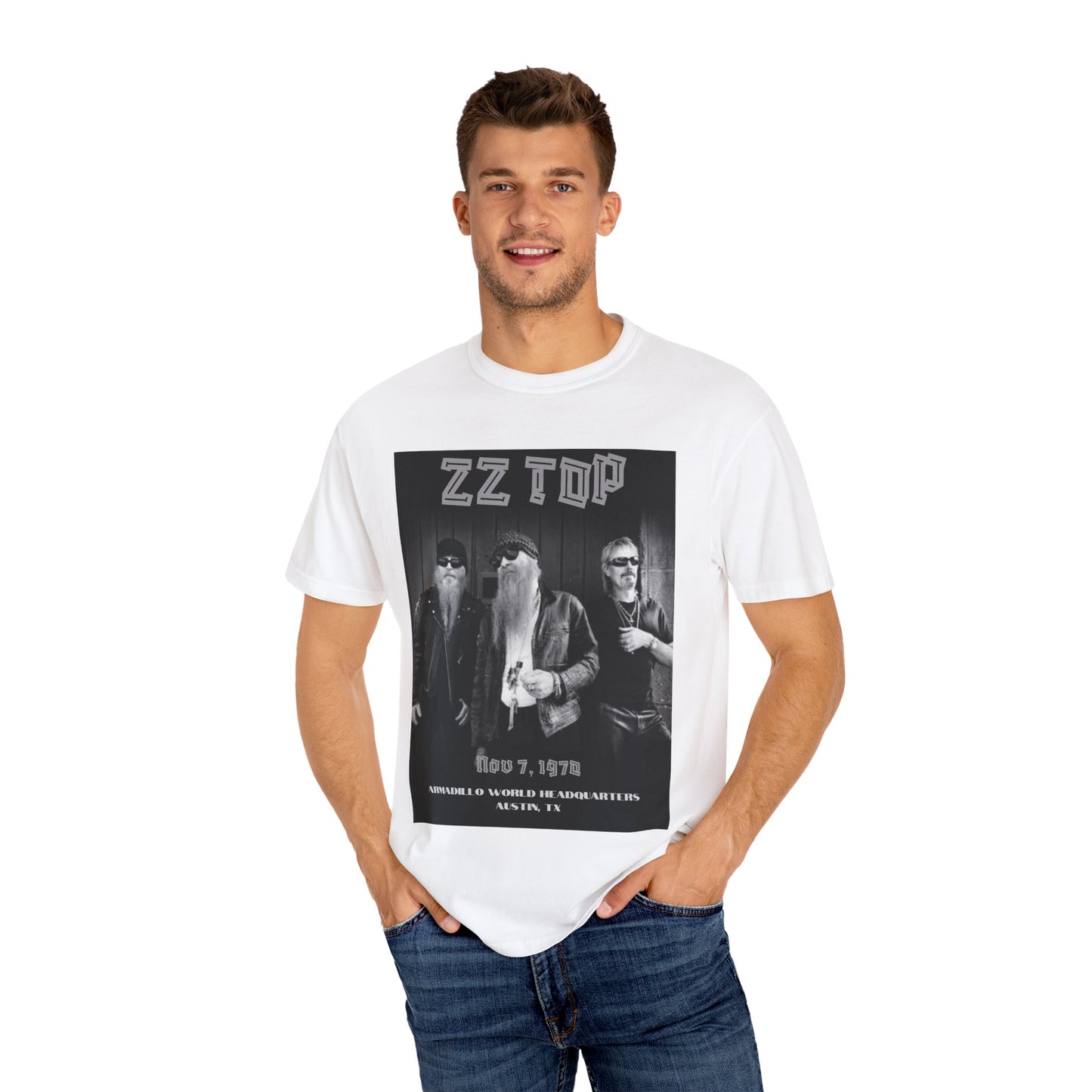 Retro ZZ Top Concert T-Shirt, Vintage Band Tee, Unisex Music Apparel, Perfect for Music Lovers, Great Gift Idea, Rock 'n' Roll Style