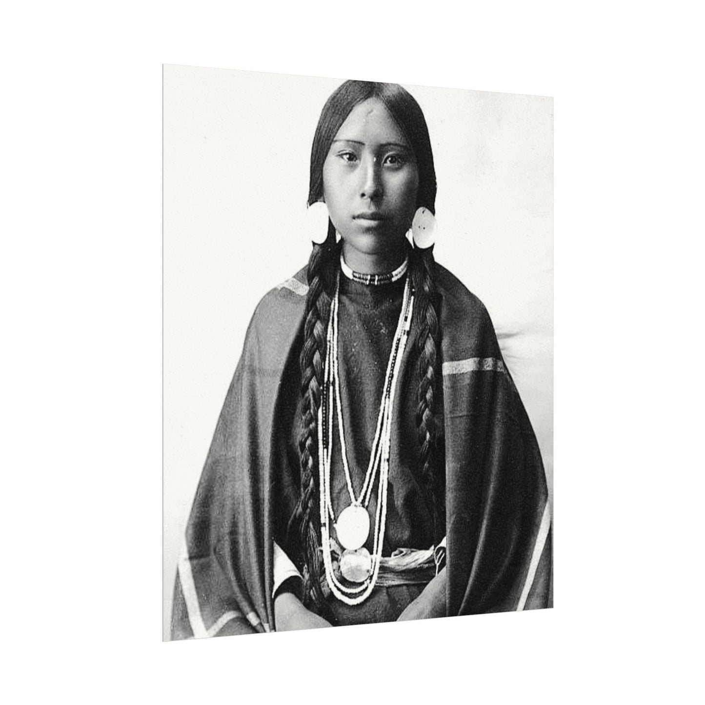 1915 Spokane Beauty – Western Textured Watercolor Matte Posters