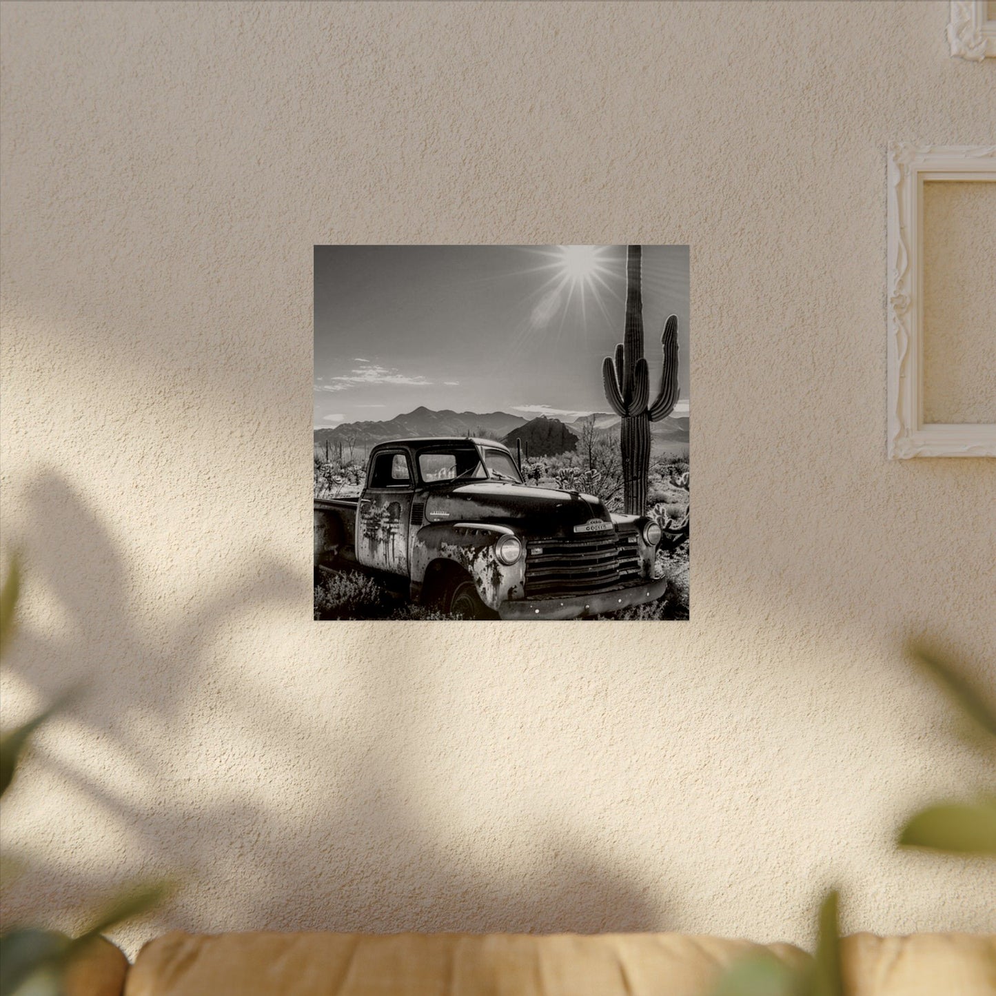 Deserted Wasteland – Western Textured Watercolor Matte Posters