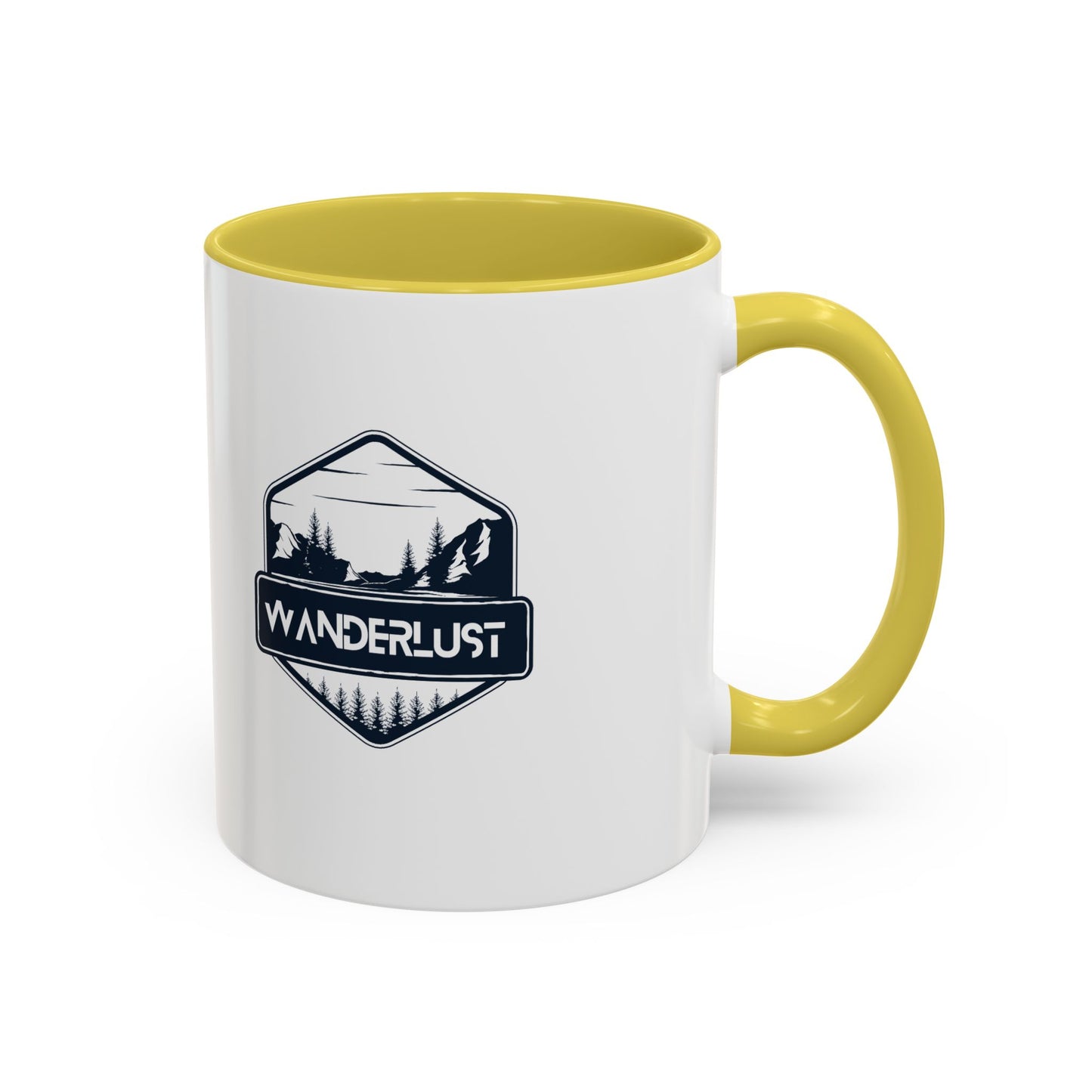 Wanderlust Coffee Mug, Travel Lover Gift, Adventure Drinkware, Colorful Ceramic Cup, Perfect for Holidays & Camping