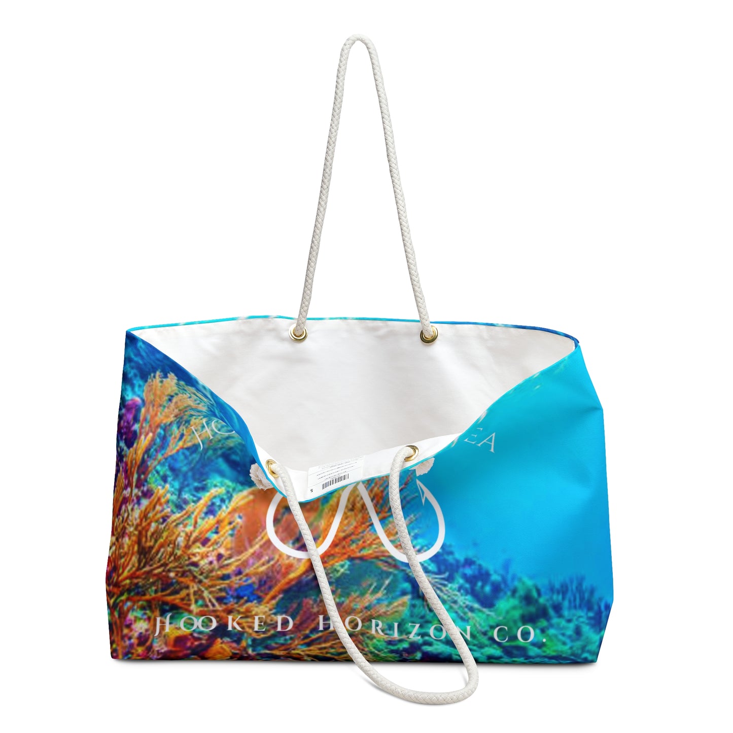 Coral Reef Deep Drift Weekender Bag | Perfect for Travel, Beach Days, Outdoor Adventures, Gifts for Him and Her, Stylish Tote