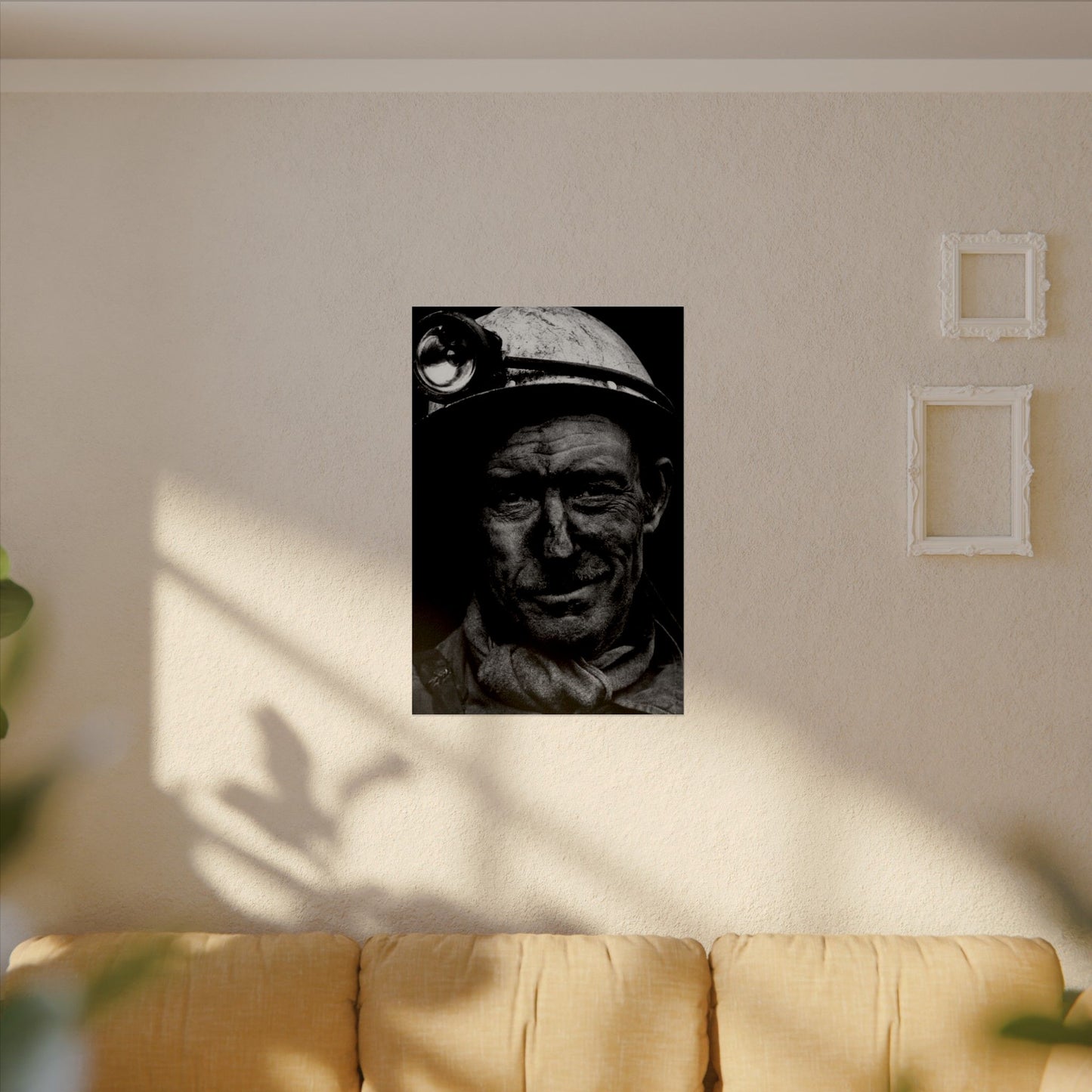 In The Belly Of The Mountain – Western Textured Watercolor Matte Posters