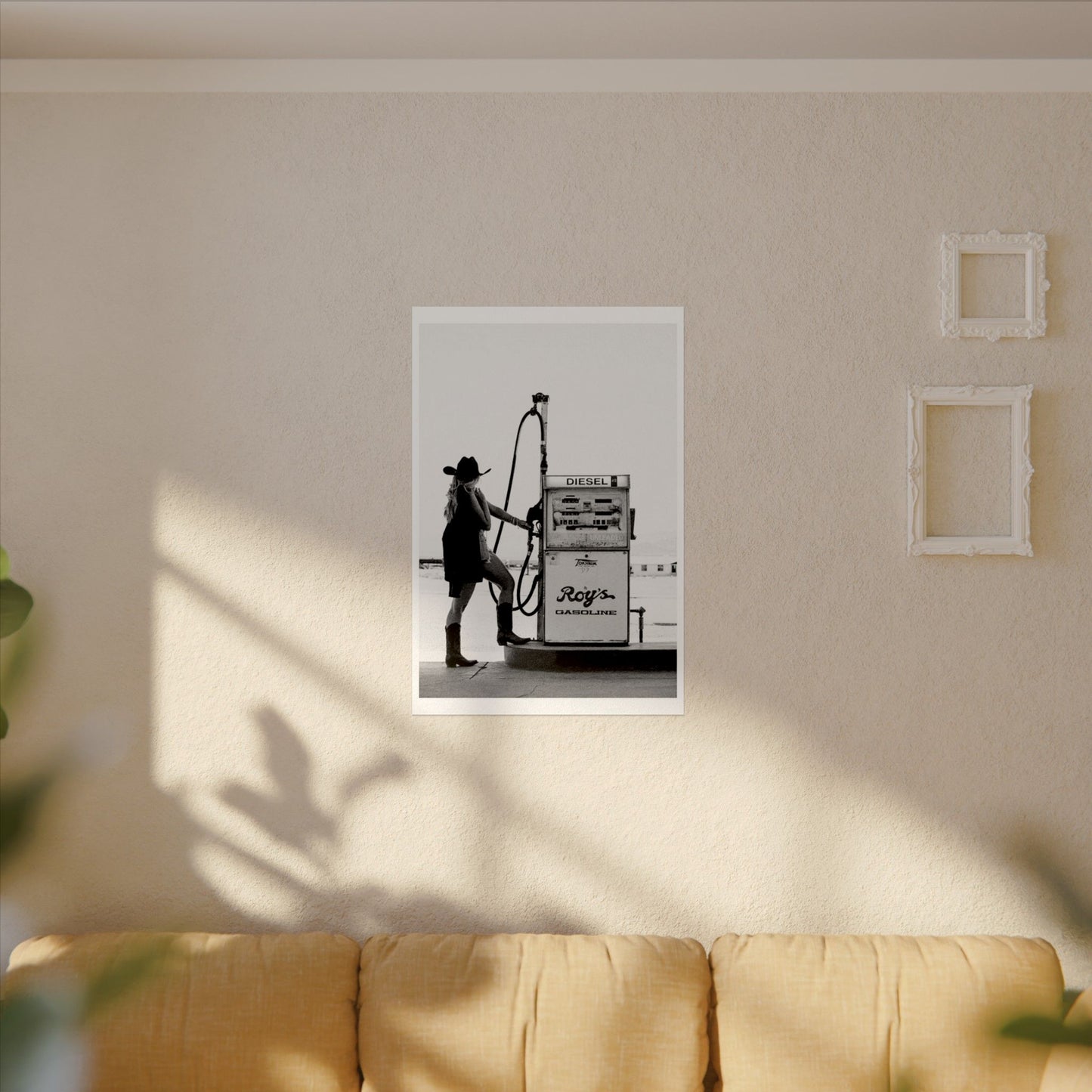 High Noon Fill Up— Western Textured Watercolor Matte Posters