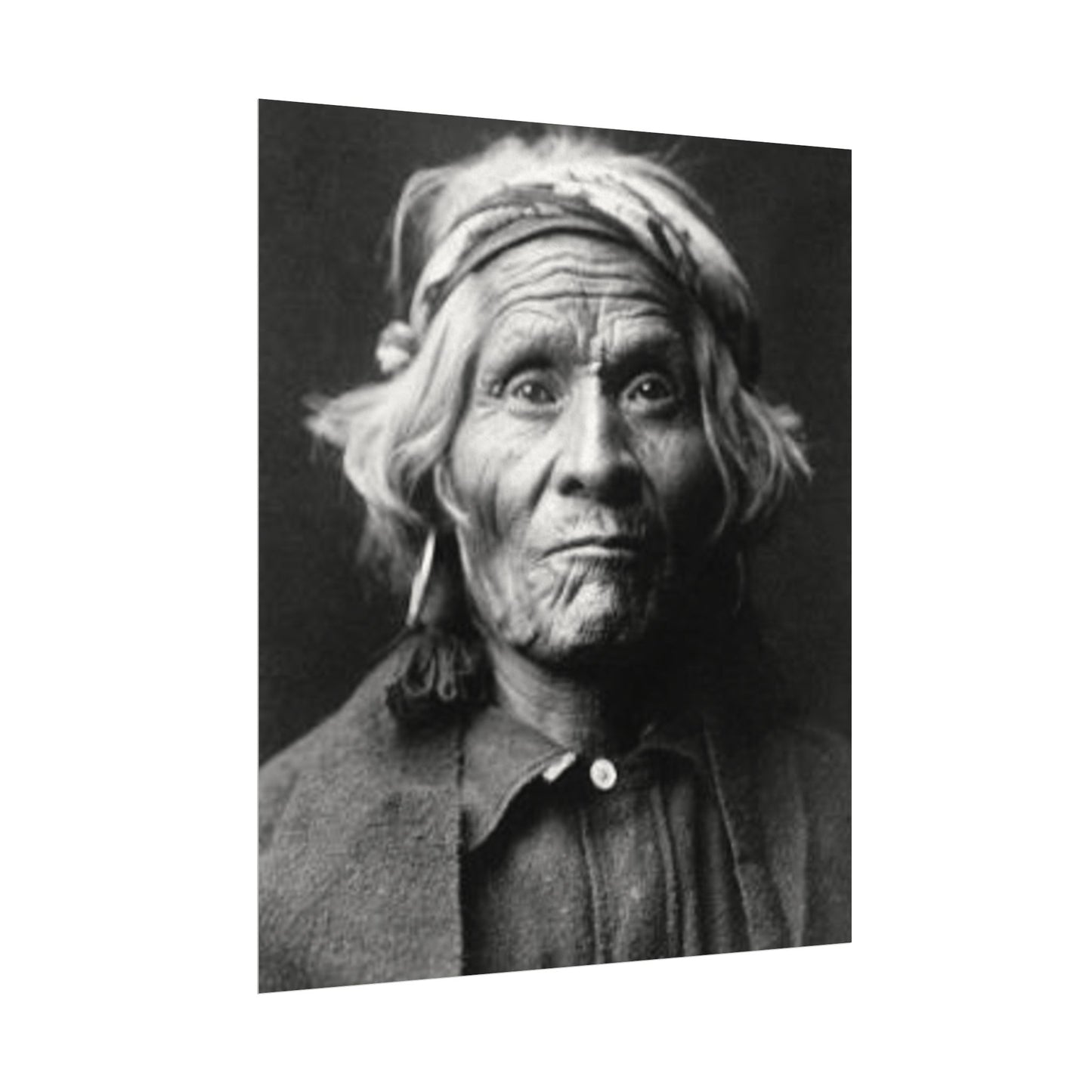 Iorn In His Silence – Western Textured Watercolor Matte Posters