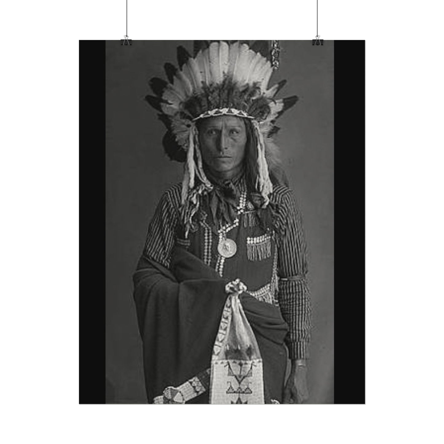 Still As The Wind Remembers – Western Textured Watercolor Matte Posters