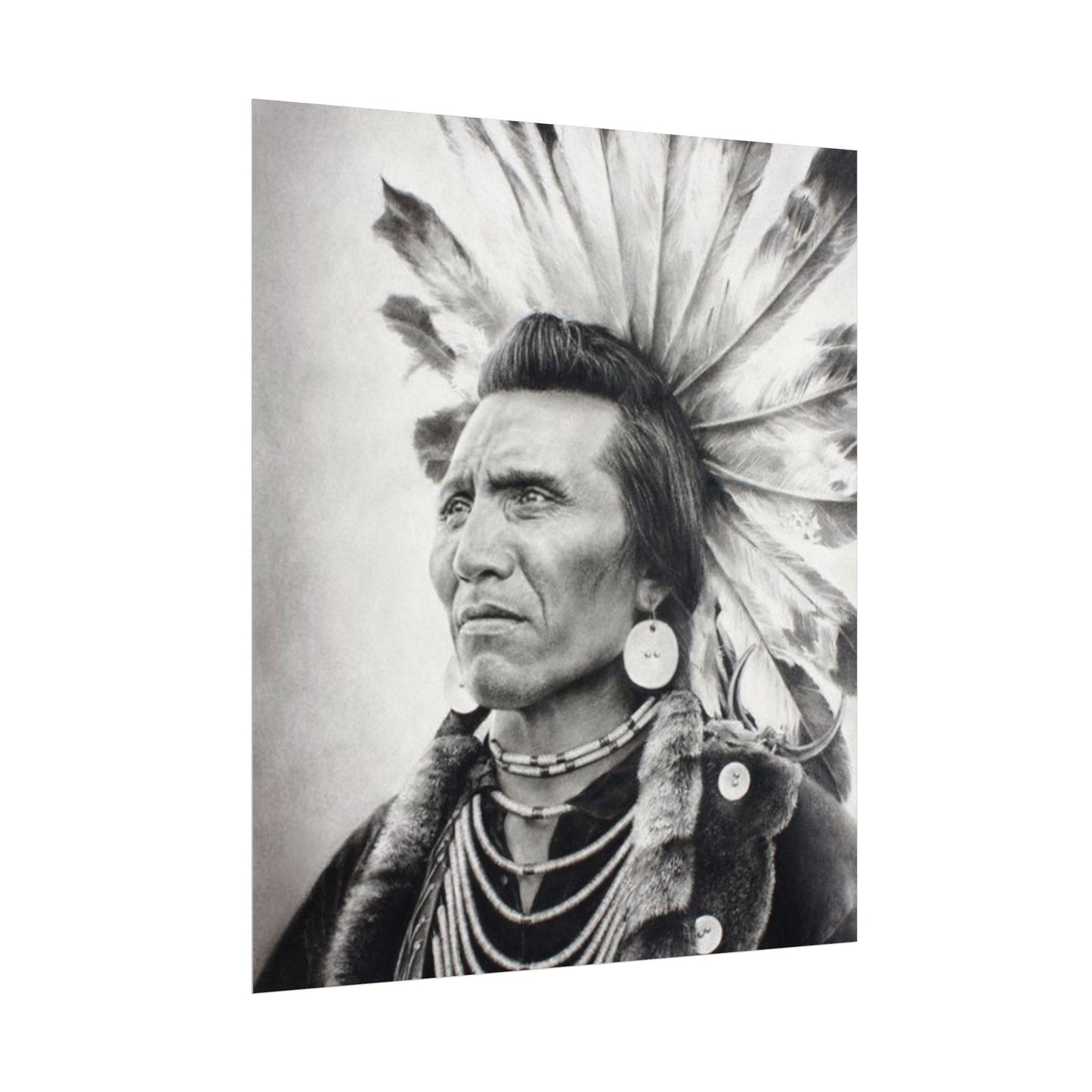 Standing Strength & Rooted Legacies – Western Textured Watercolor Matte Posters