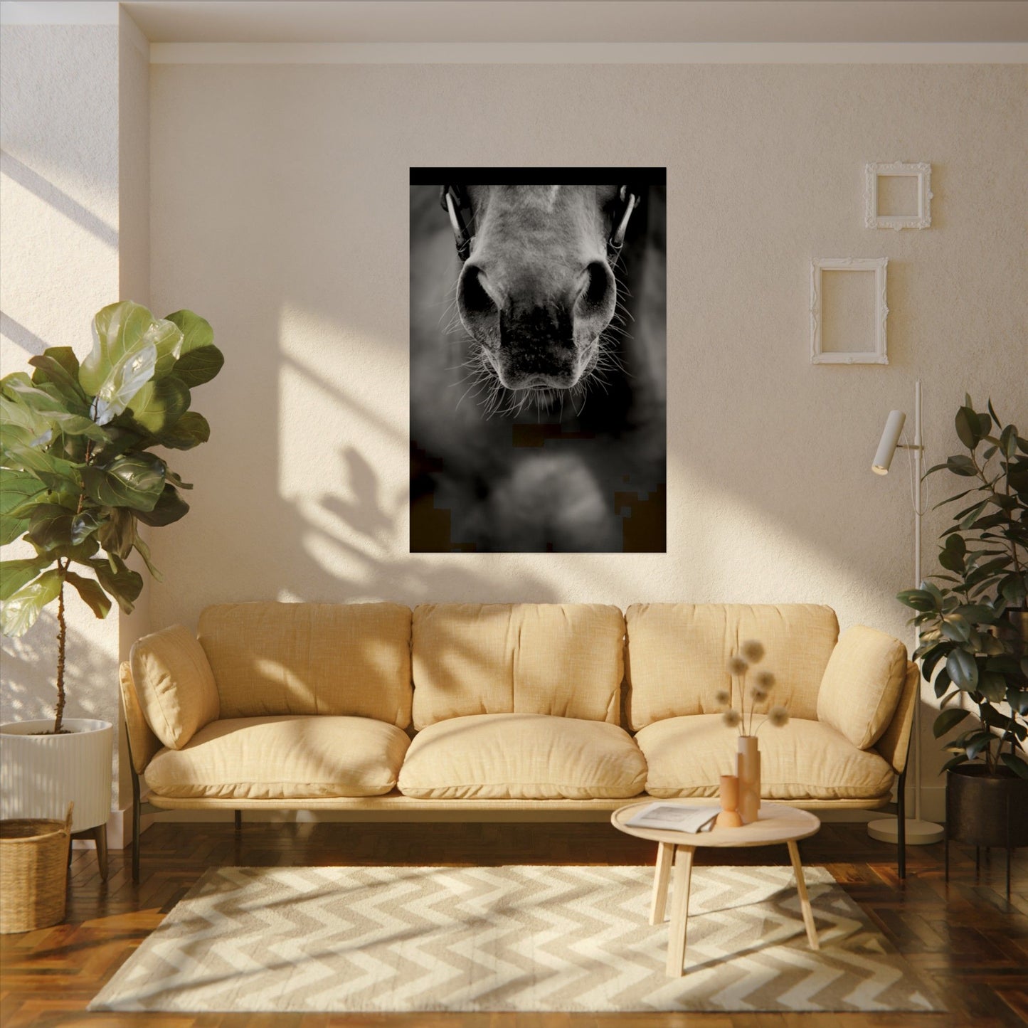 Be Patient Be Still – Western Textured Watercolor Matte Posters