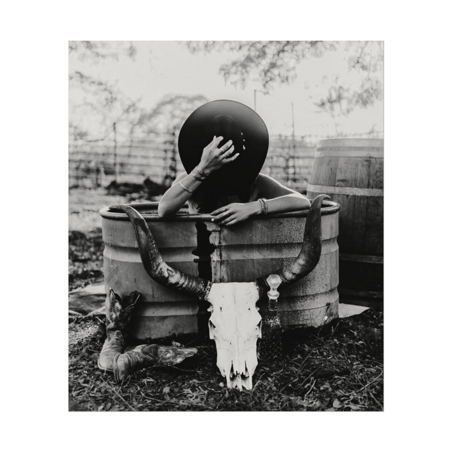 Unapologetically Wild – Western Textured Watercolor Matte Posters