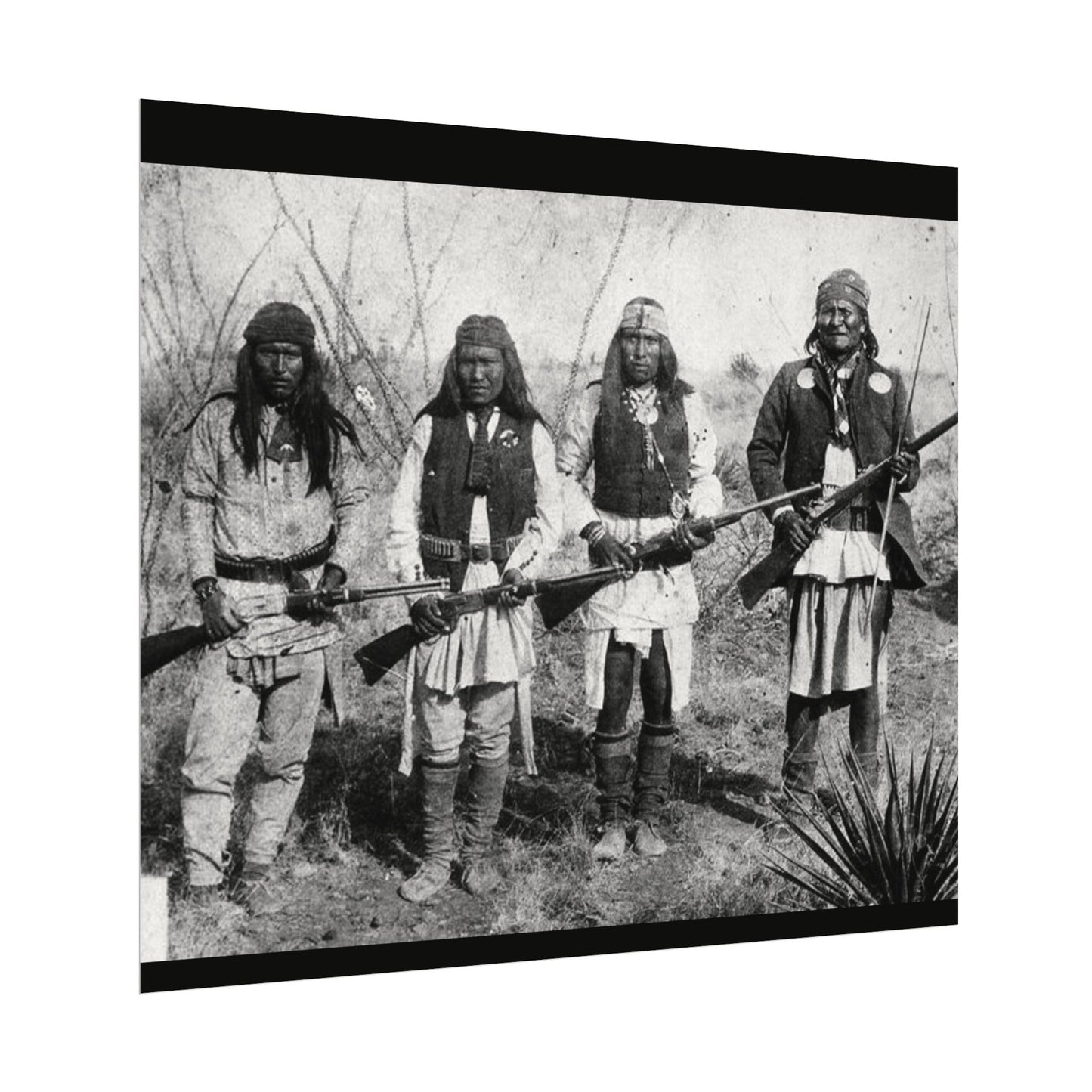 Unspoken Bonds Of Brotherhood– Western Textured Watercolor Matte Posters