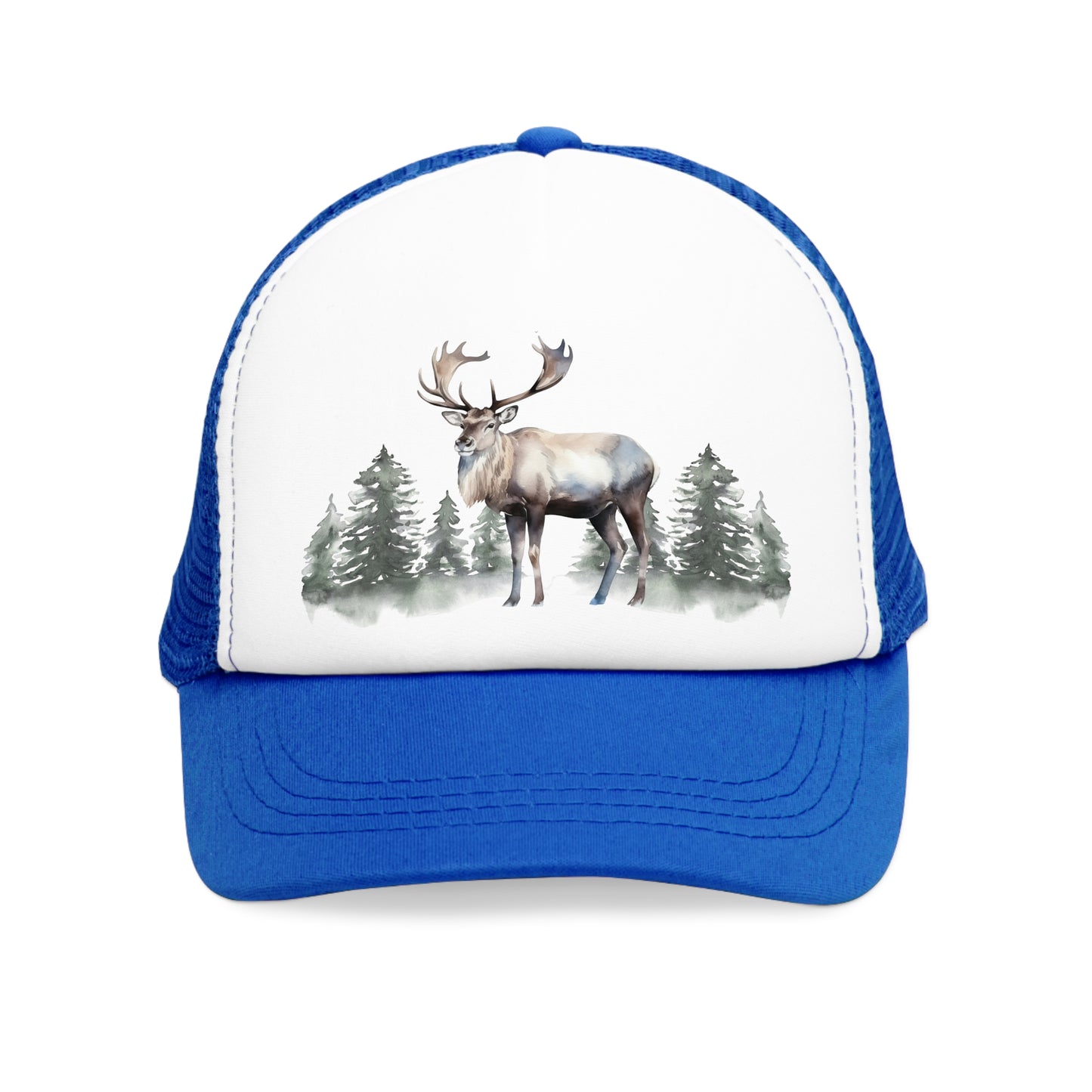 Deer forrest, Retro Trucker Hat, His & Her Gifts , Outdoor Accessory, Beer Lover Gift, Summer BBQ Essential