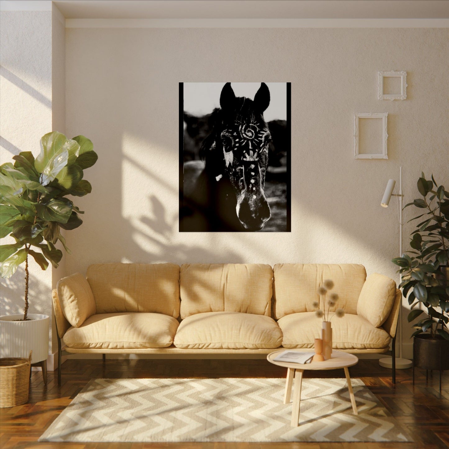 Rising Sun – Western Textured Watercolor Matte Posters