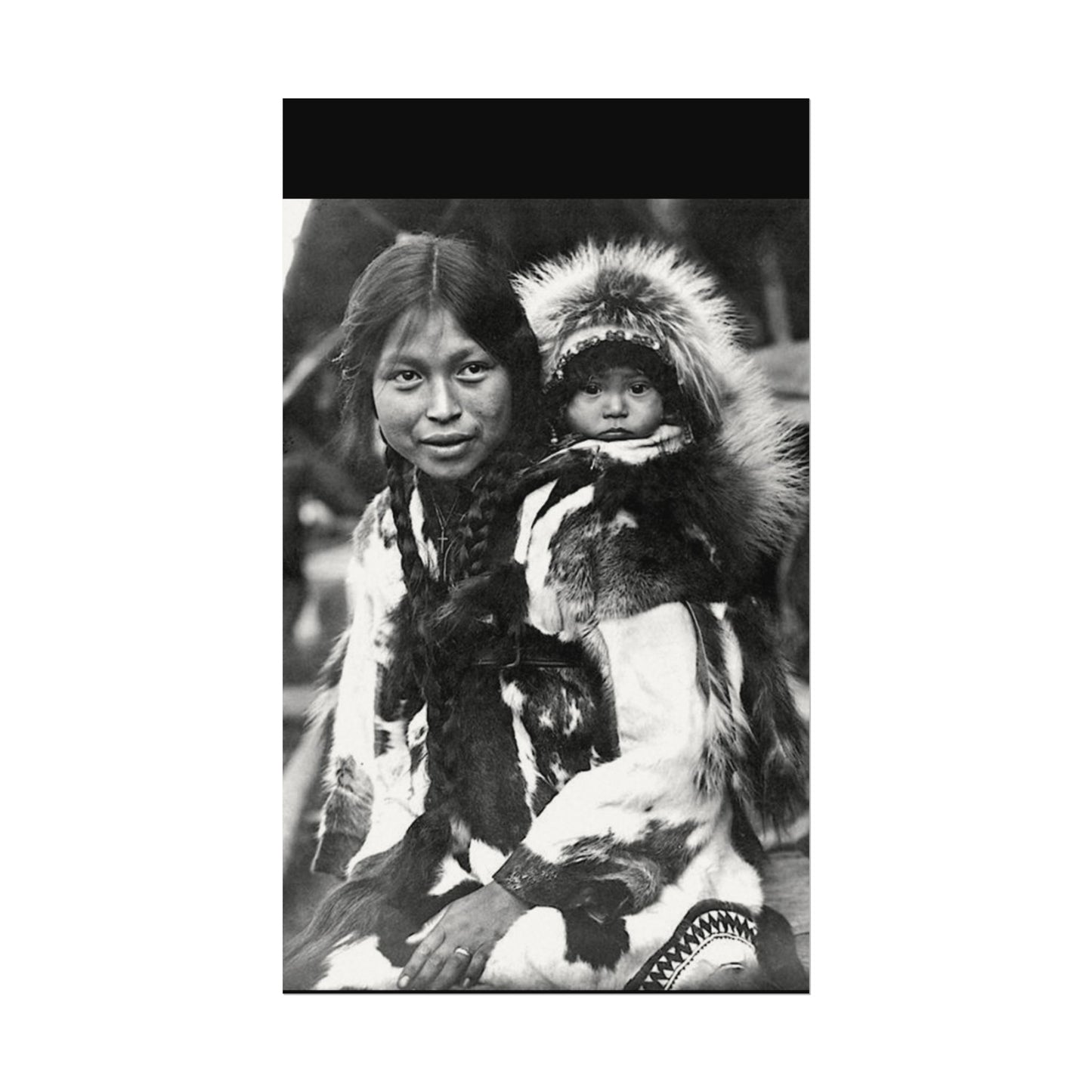 A Mother's Heart – Western Textured Watercolor Matte Posters