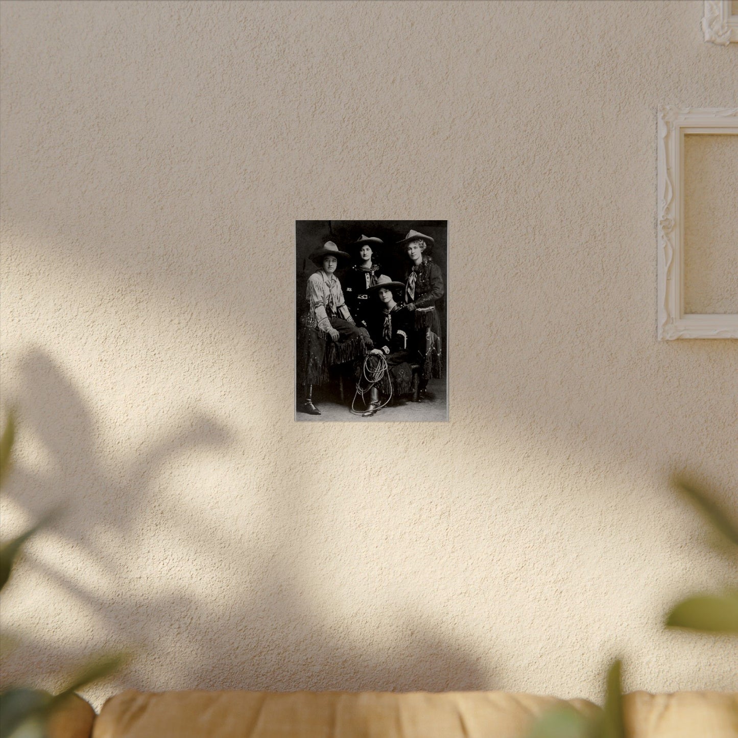 Daughters Of The Frontier – Western Textured Watercolor Matte Posters