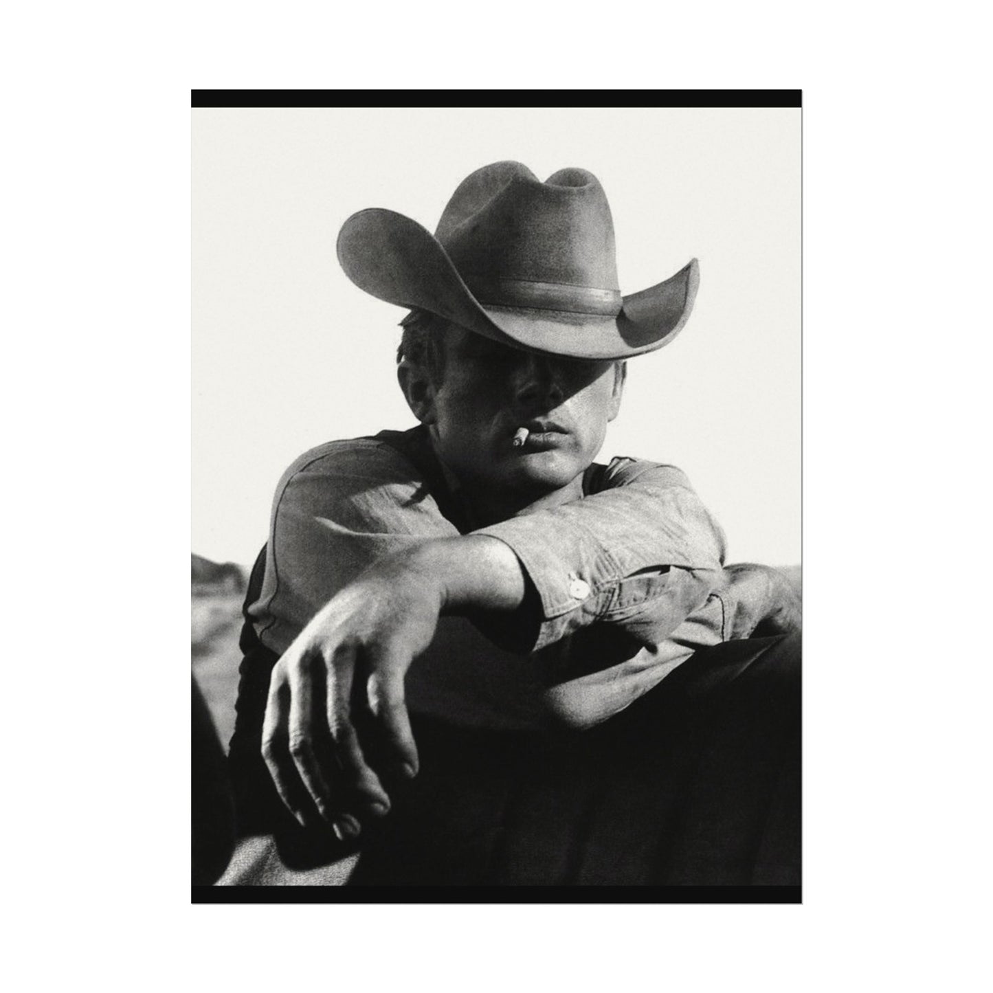 Sage & Smoke – Western Textured Watercolor Matte Posters