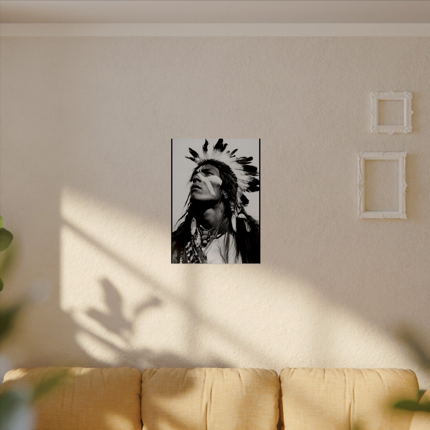 He Who Remembers – Western Textured Watercolor Matte Posters