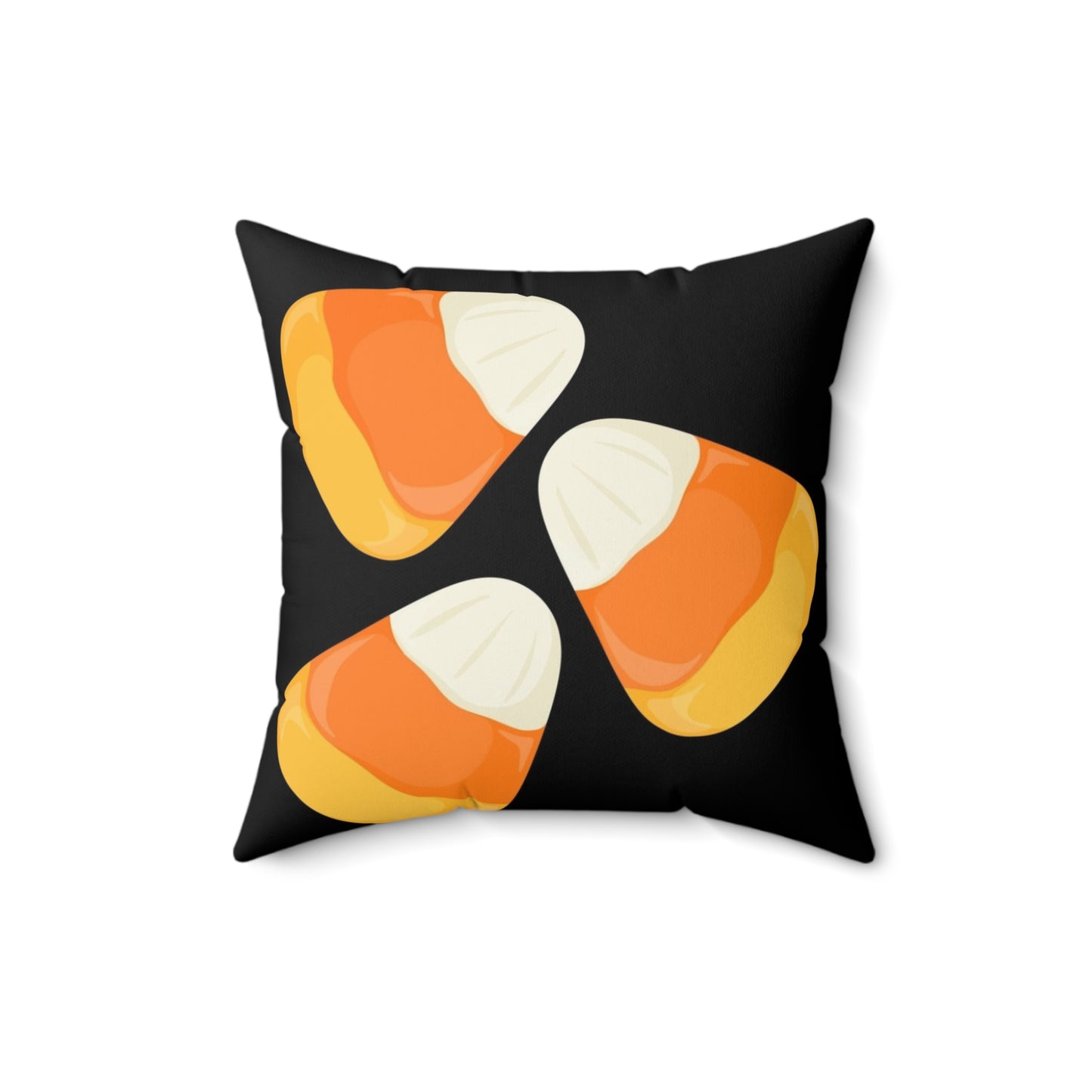 2 in 1 Candy Corn & Jill Happy Halloween Throw Pillow, Cozy Faux Suede, Seasonal Decor, Halloween, Unique Gift Idea