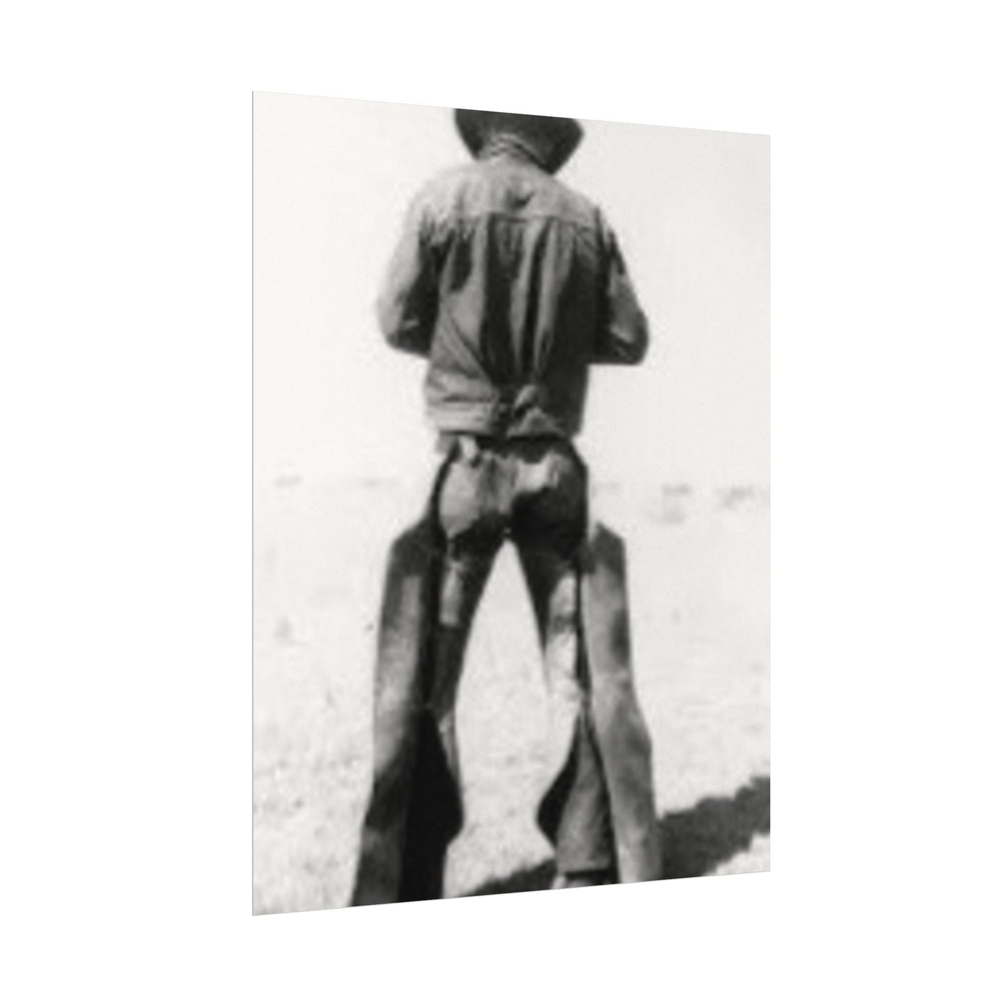 Chaps My Biscuits – Western Textured Watercolor Matte Posters