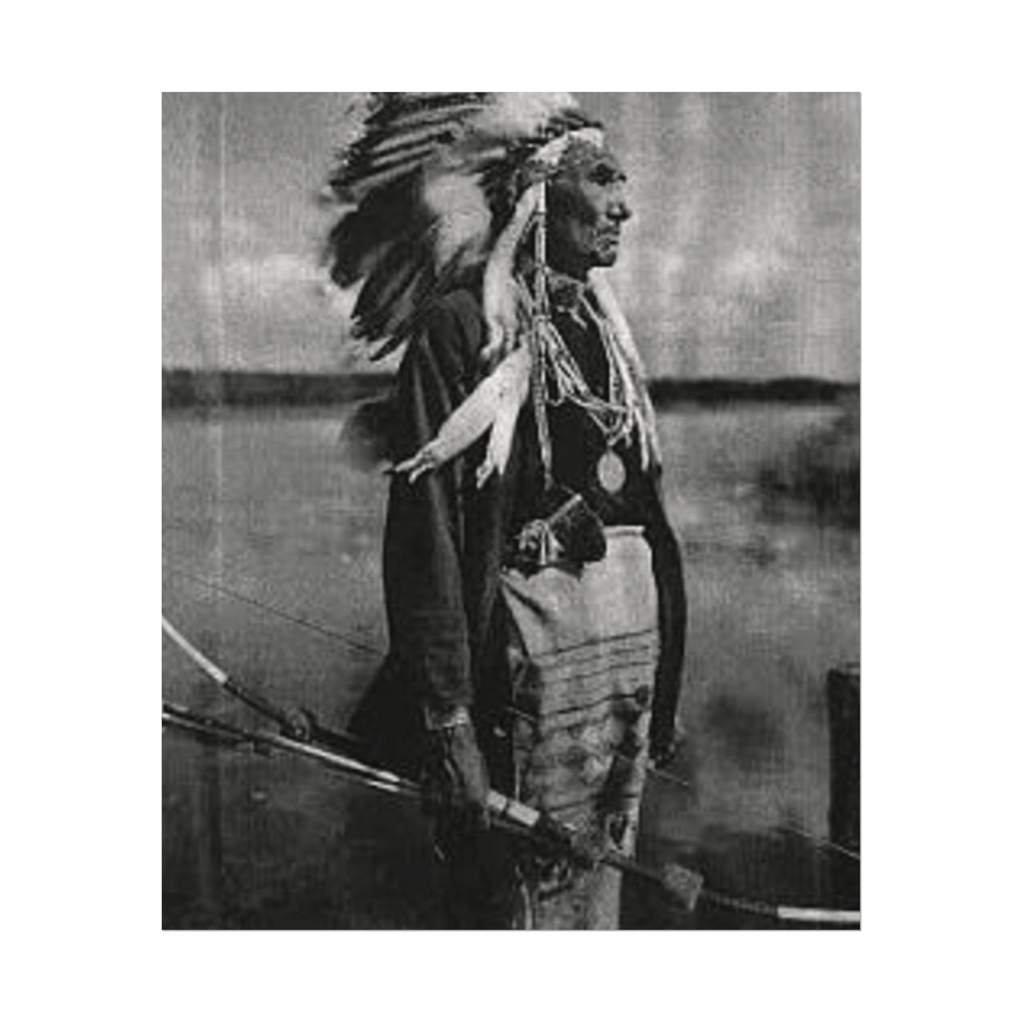 Indigenous Wetlands – Western Textured Watercolor Matte Posters