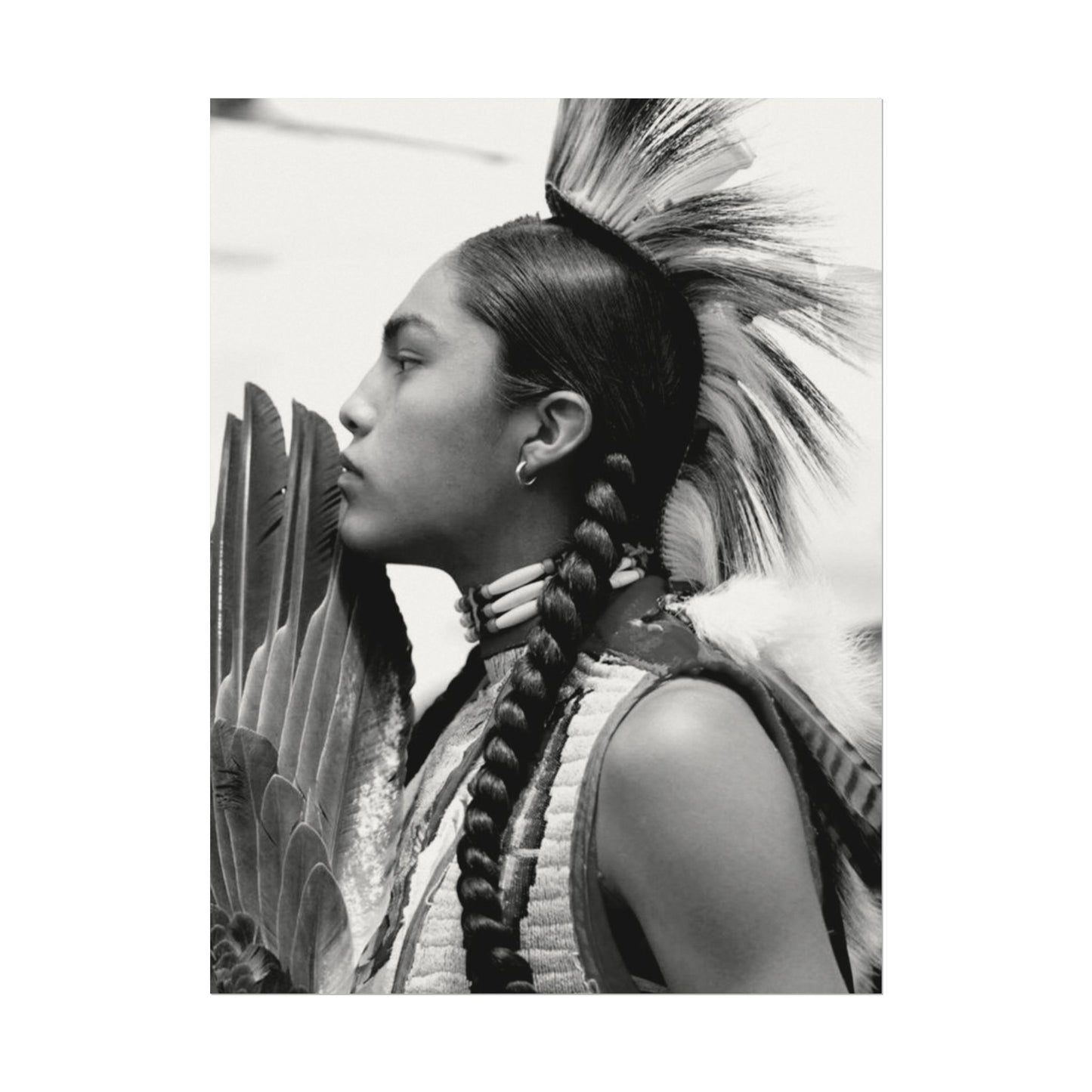 Soar High On Wings Like Eagles – Western Textured Watercolor Matte Posters