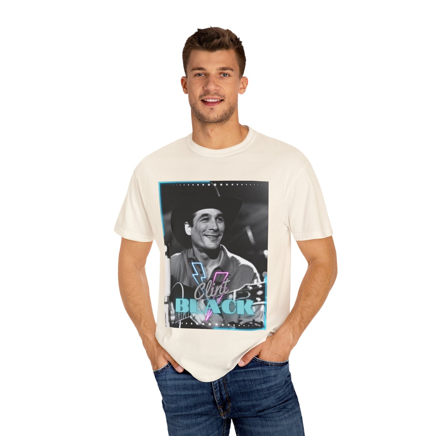 Vintage Clint Black T-Shirt, Country Music Tee, Unisex Graphic T-Shirt, Music Lover Gift, Concert Outfit, Iconic Singer Apparel