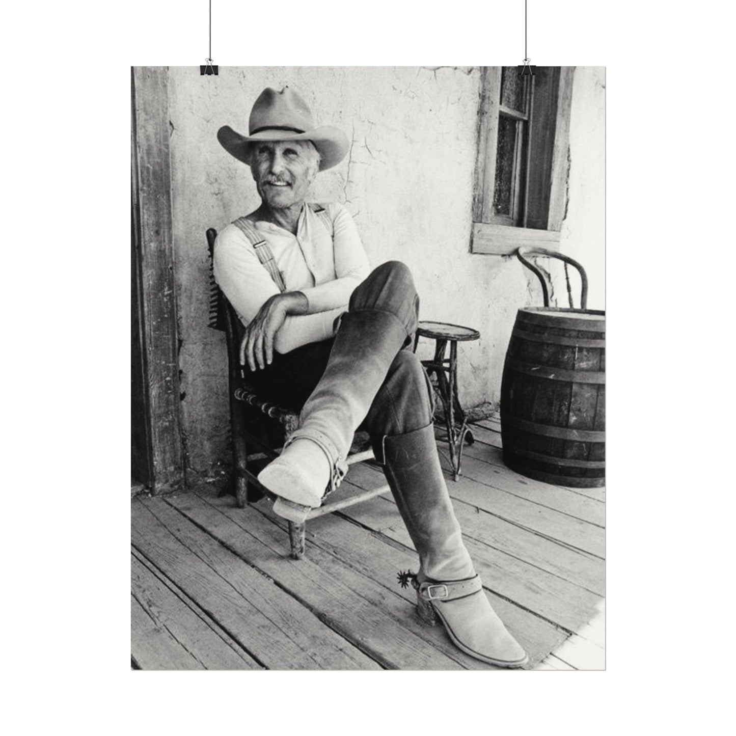 The Lonesome Dove – Western Textured Watercolor Matte Posters