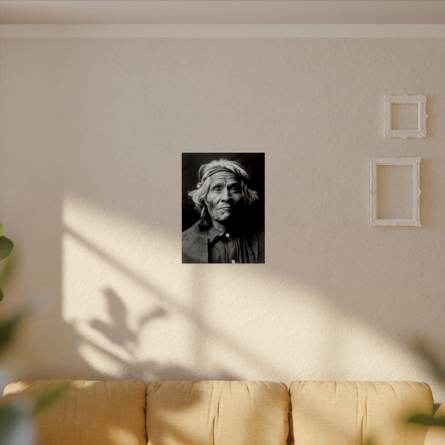 Iorn In His Silence – Western Textured Watercolor Matte Posters