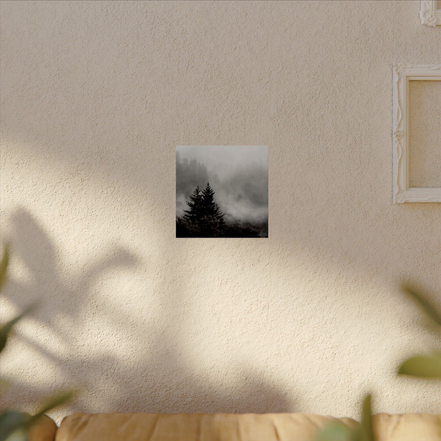 Forrest Through The Pines– Western Textured Watercolor Matte Posters