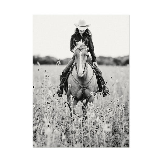 Summer Fields – Western Textured Watercolor Matte Posters