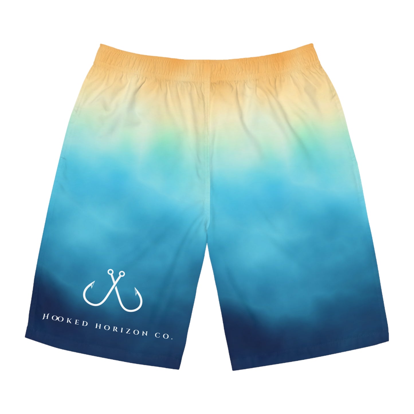 Men's Ocean-Inspired Board Shorts, Swimwear for Beach Days, Summer Vacations, Pool Parties, Surfing Attire, Water Sports